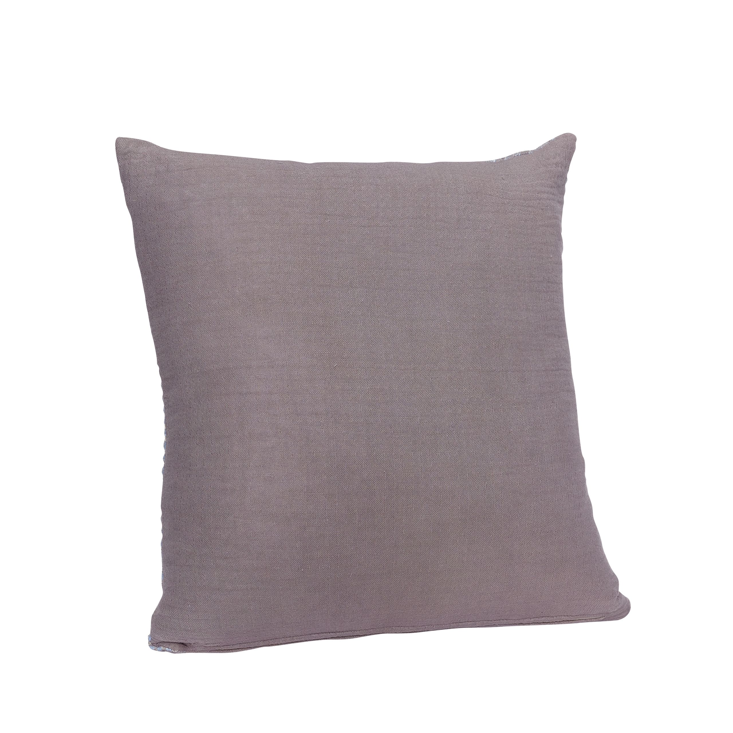 Hübsch - Tyynynpäällinen - Ori Cushion - Beige,Purple