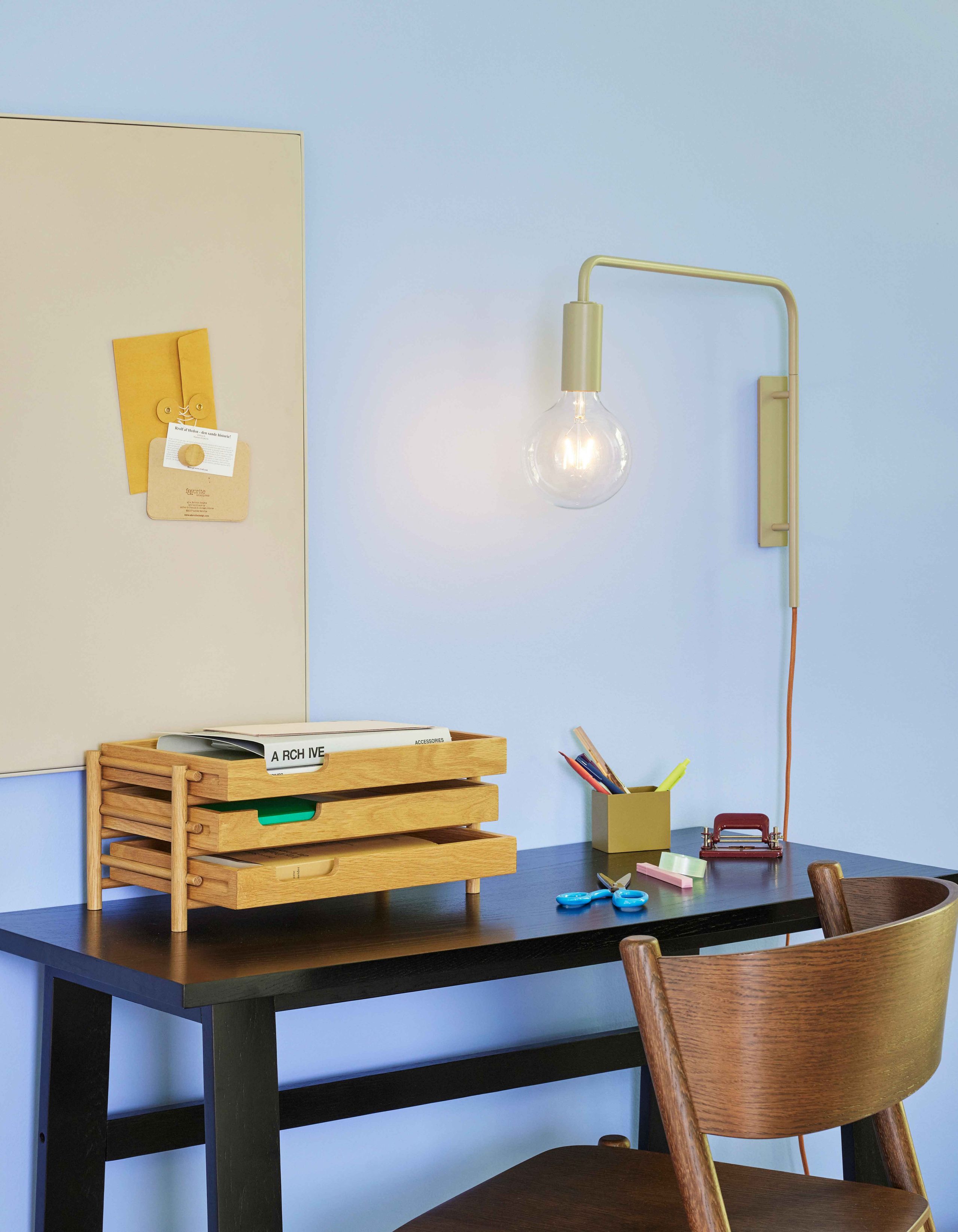 Hübsch - Desk - Poke Desk - Black