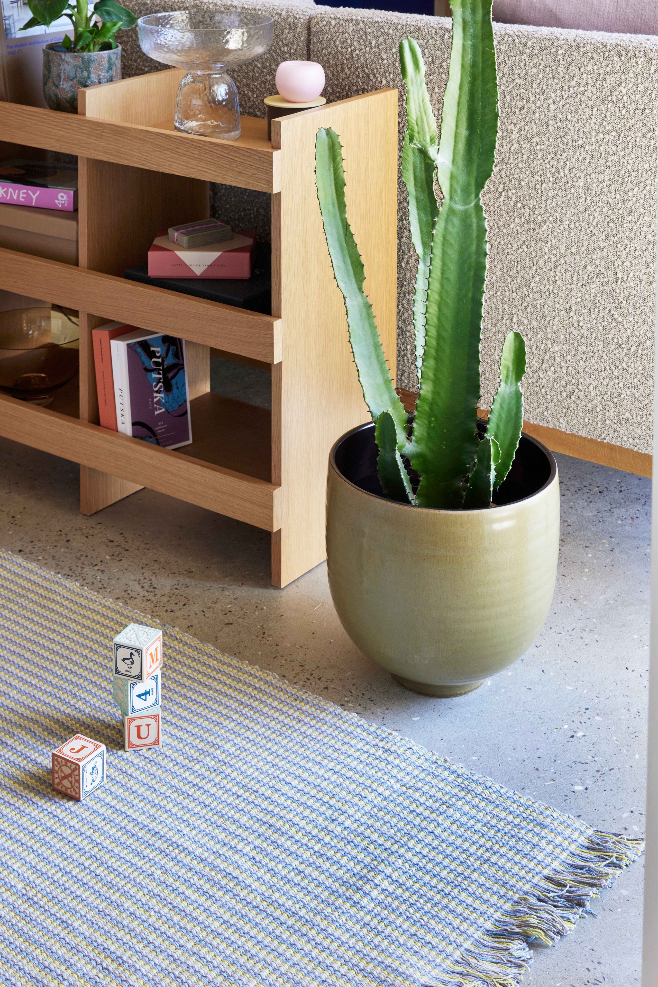 Hübsch - Urtepotte - Yuka Pots (set Of 2) - Green