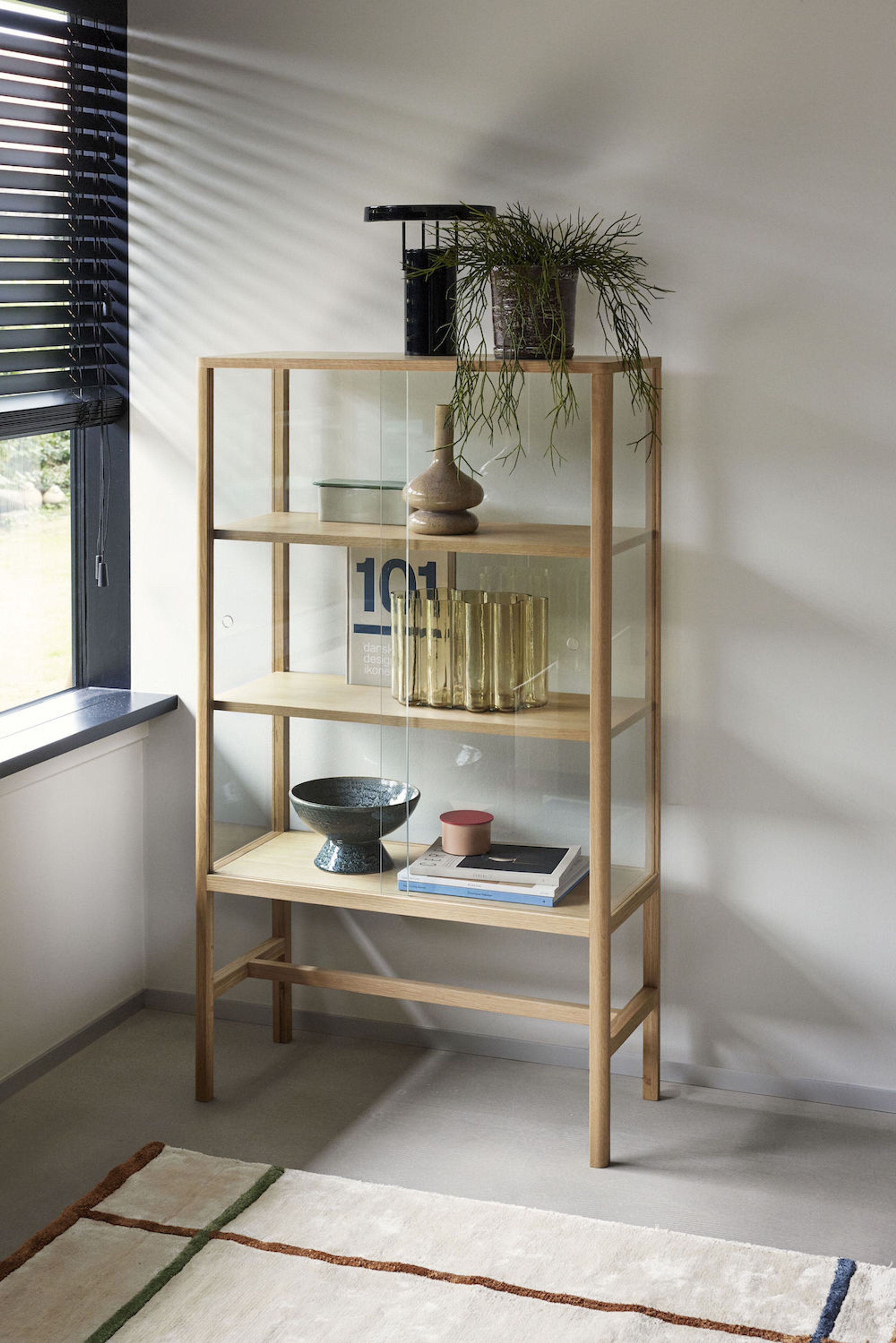 Hübsch - Váza - Umber Vase - Klar