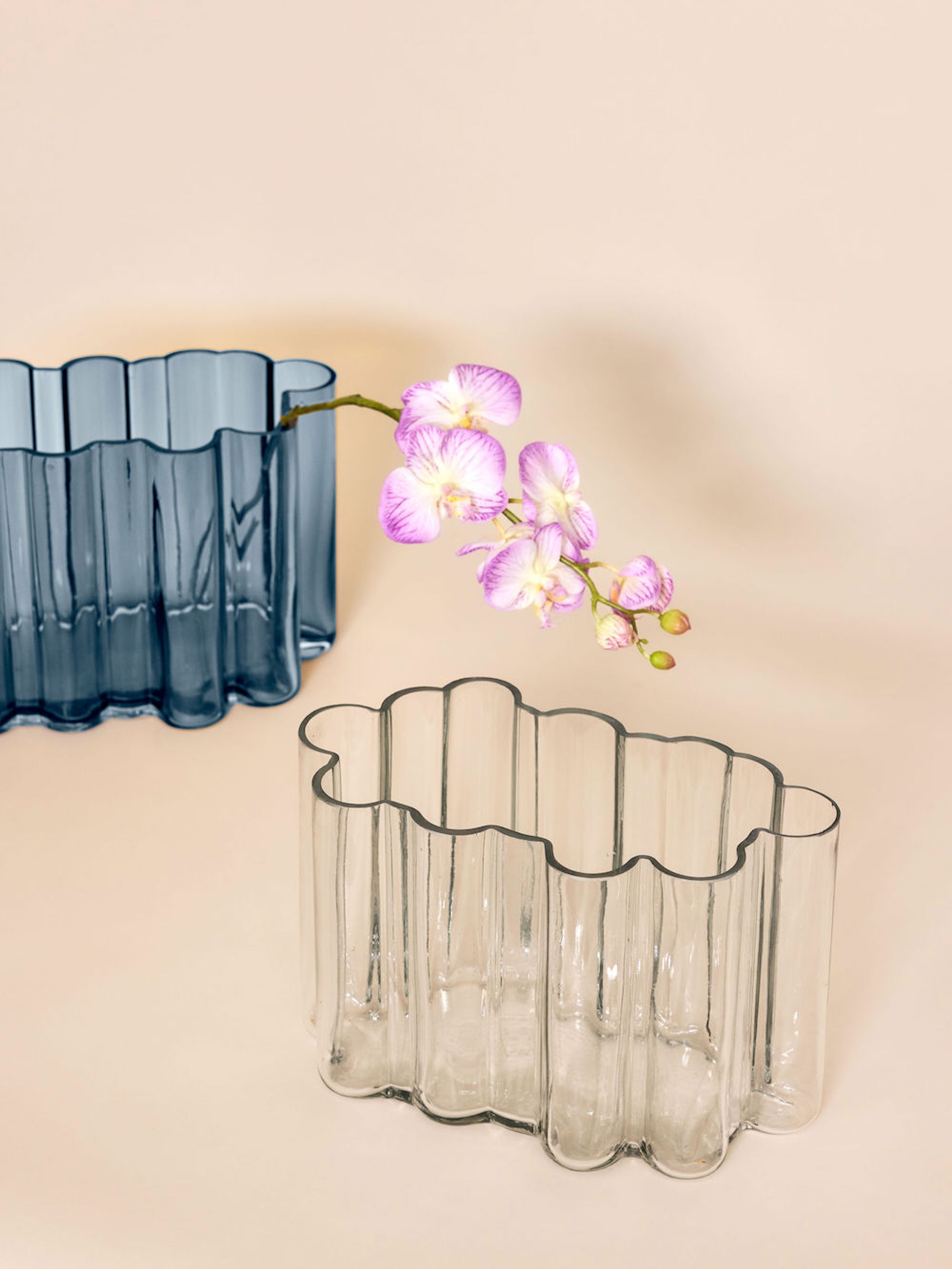 Hübsch - Váza - Umber Vase - Klar