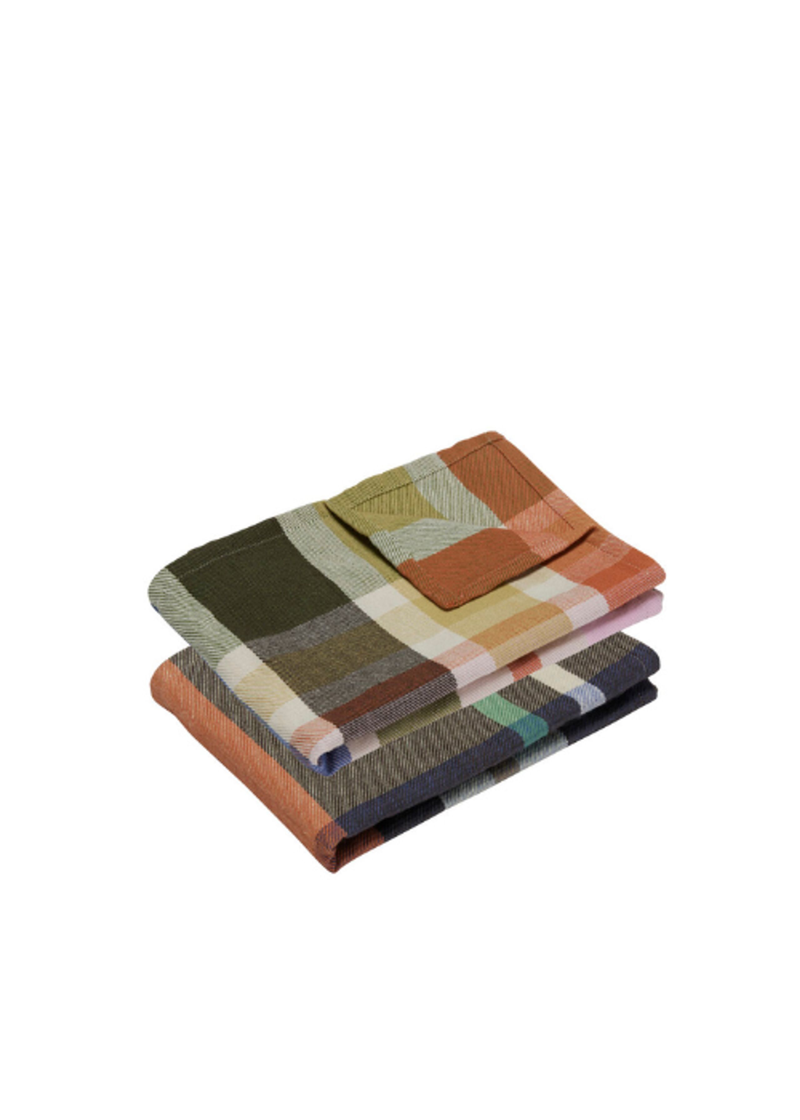 Hübsch - Torchon - Playful Viskestykker - Multicoll