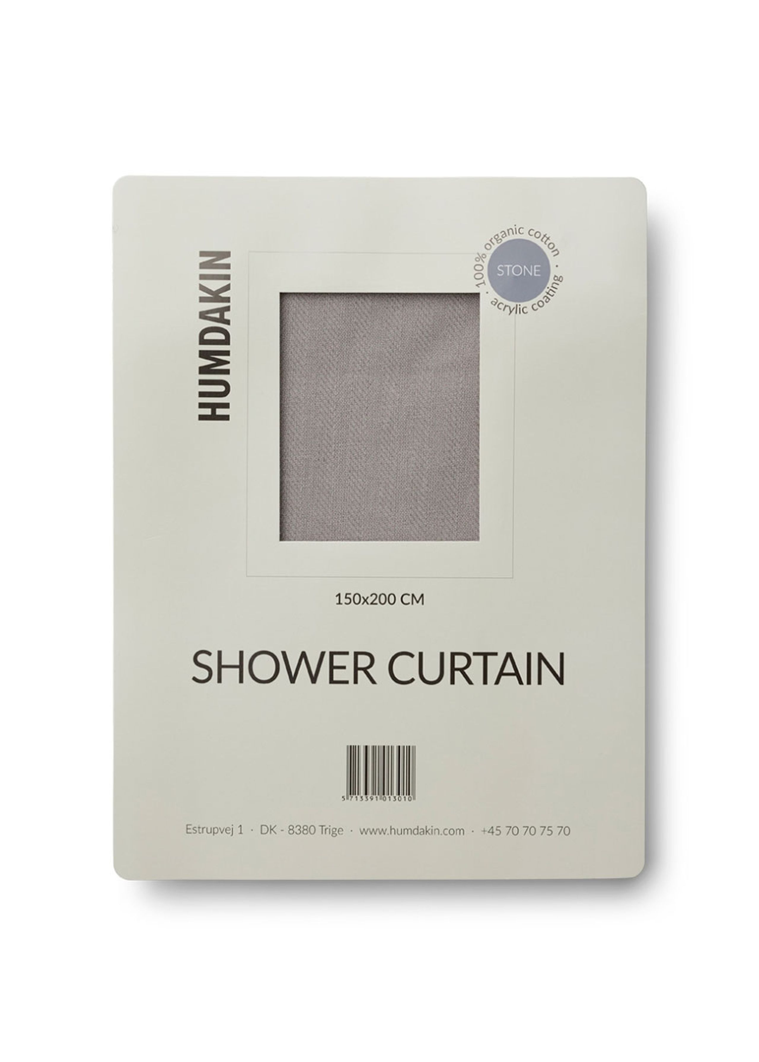 Humdakin - Duschvorhang - Shower Curtain - 019 Stone