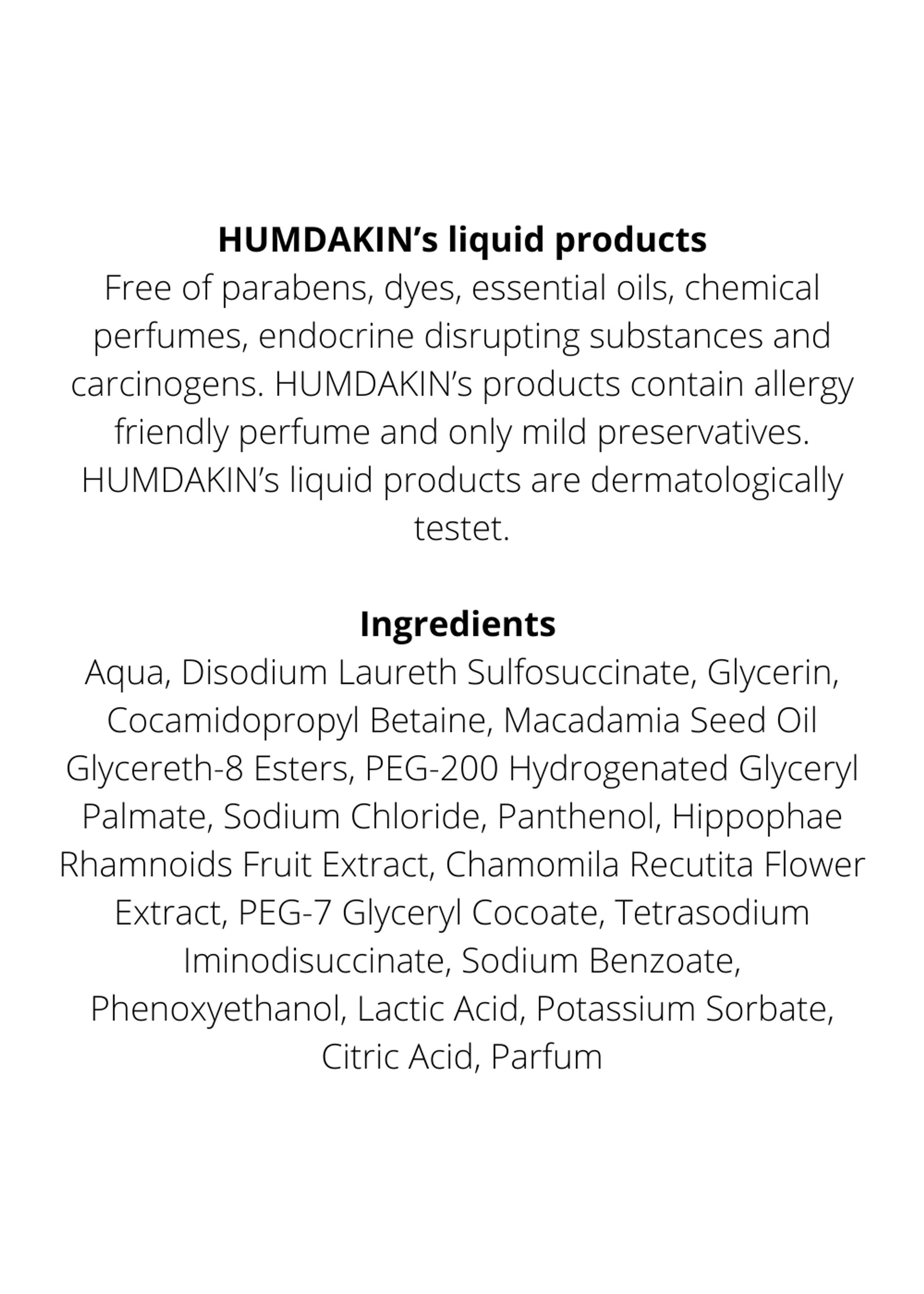 Humdakin - Sapone per le mani - Humdakin - Hand Soap - Chamomile/Sea Buckthorn