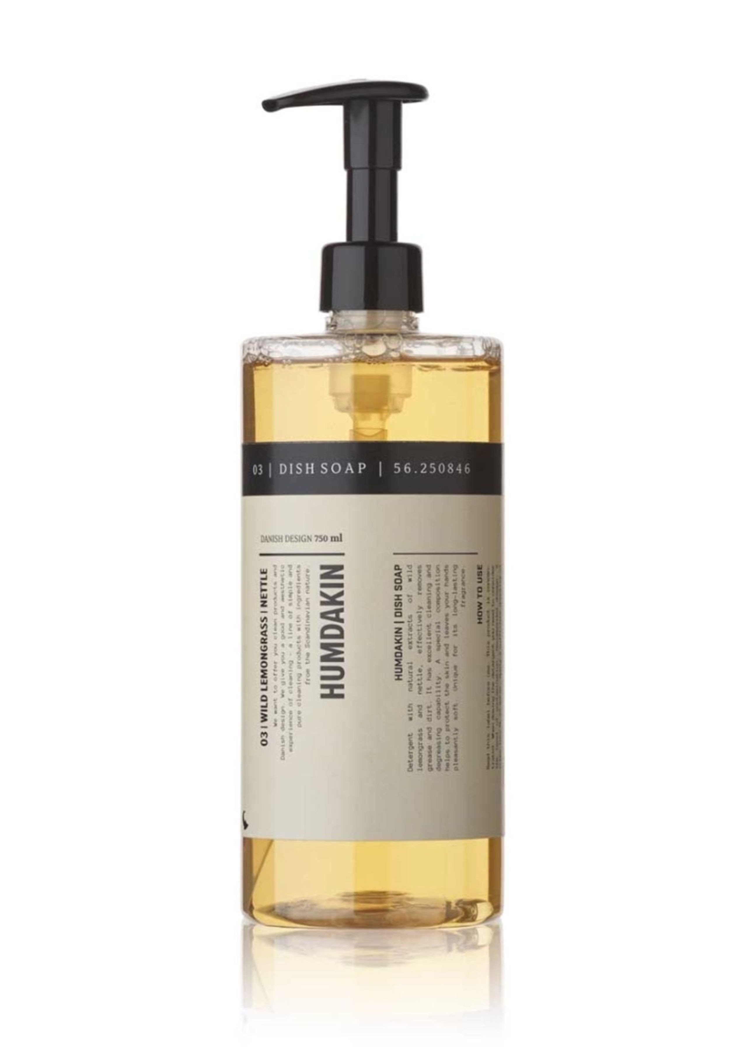 Humdakin - Mýdlo na mytí nádobí - Dish Soap - 03 dish soap - Wild lemongrass & Nettle