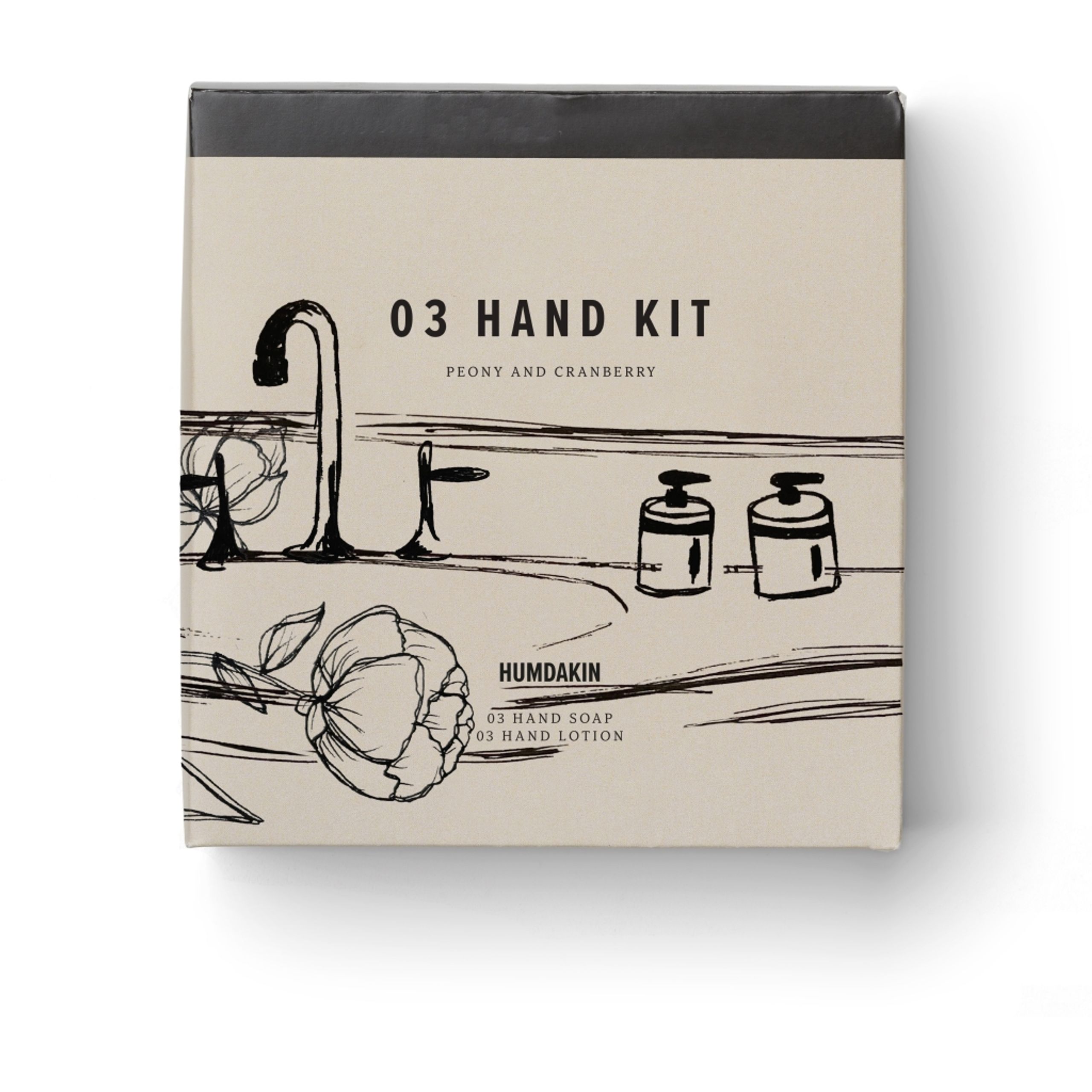 Humdakin - Soap - Handcare Kit 03 - Peony and Cranberry - UDGÅET - 03 Peony and Cranberry