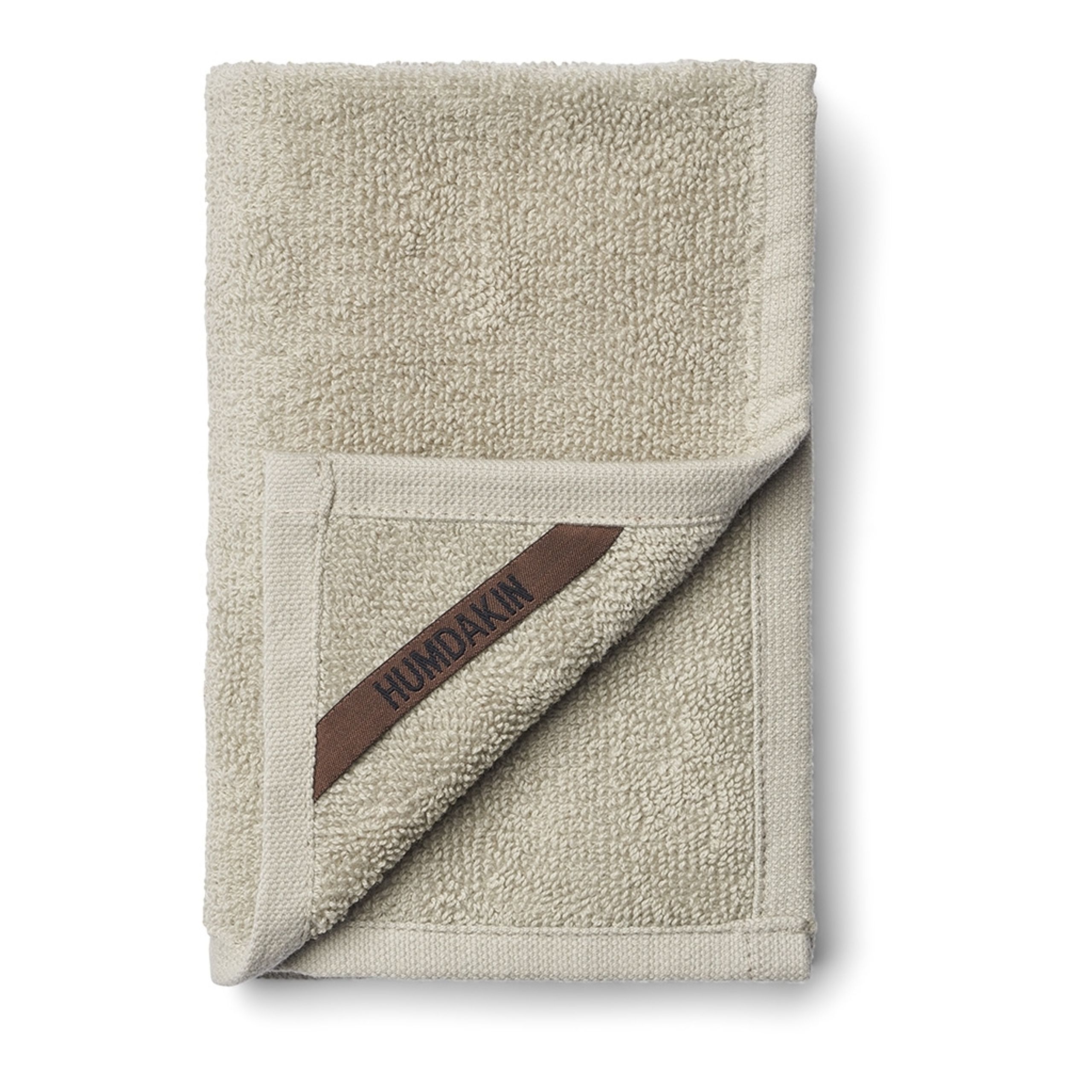 Humdakin - Vaskeklud - Terry Wash Cloth - 01 Light Stone