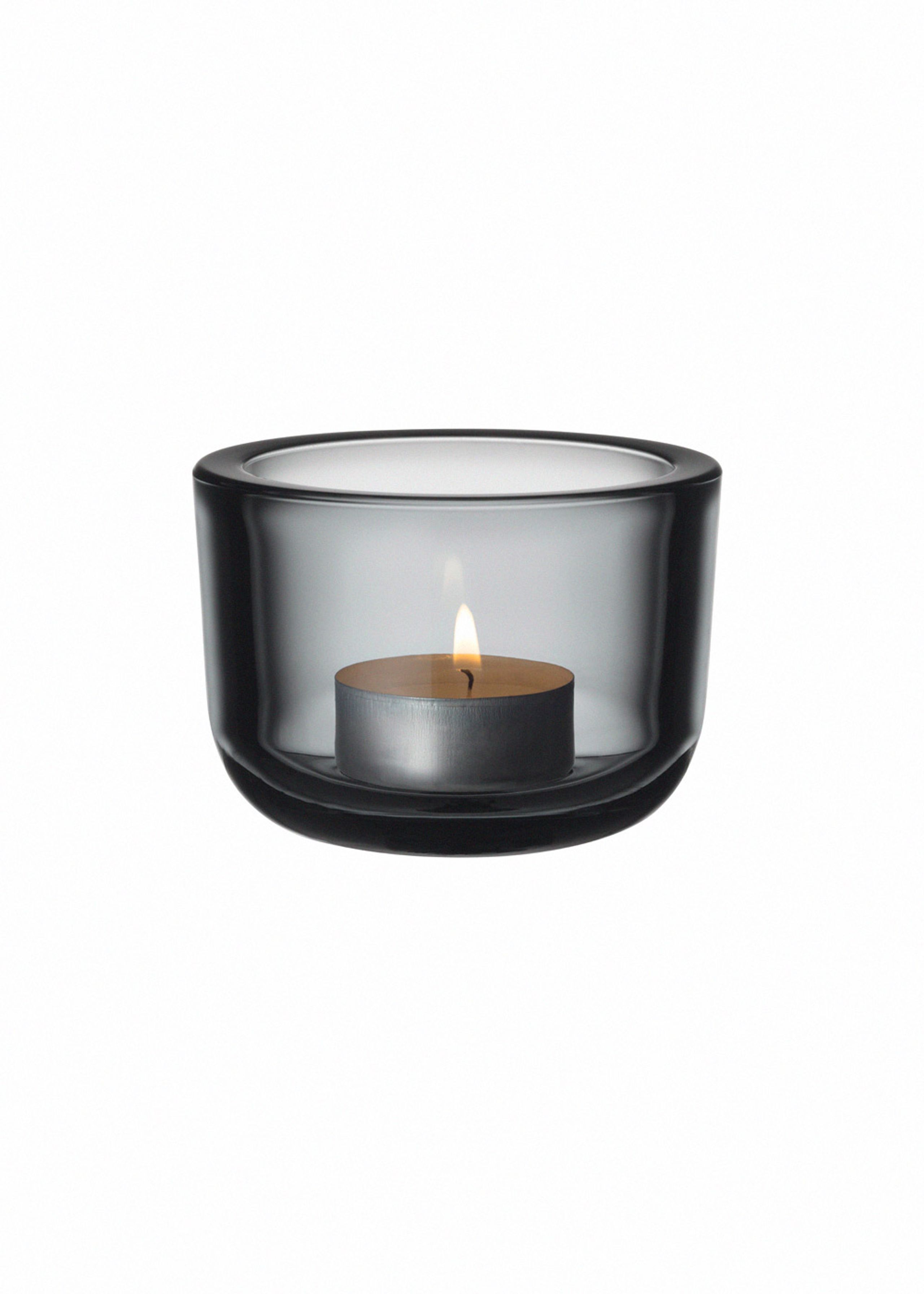 IITTALA - Świecznik - Valkea Tealight - Grey