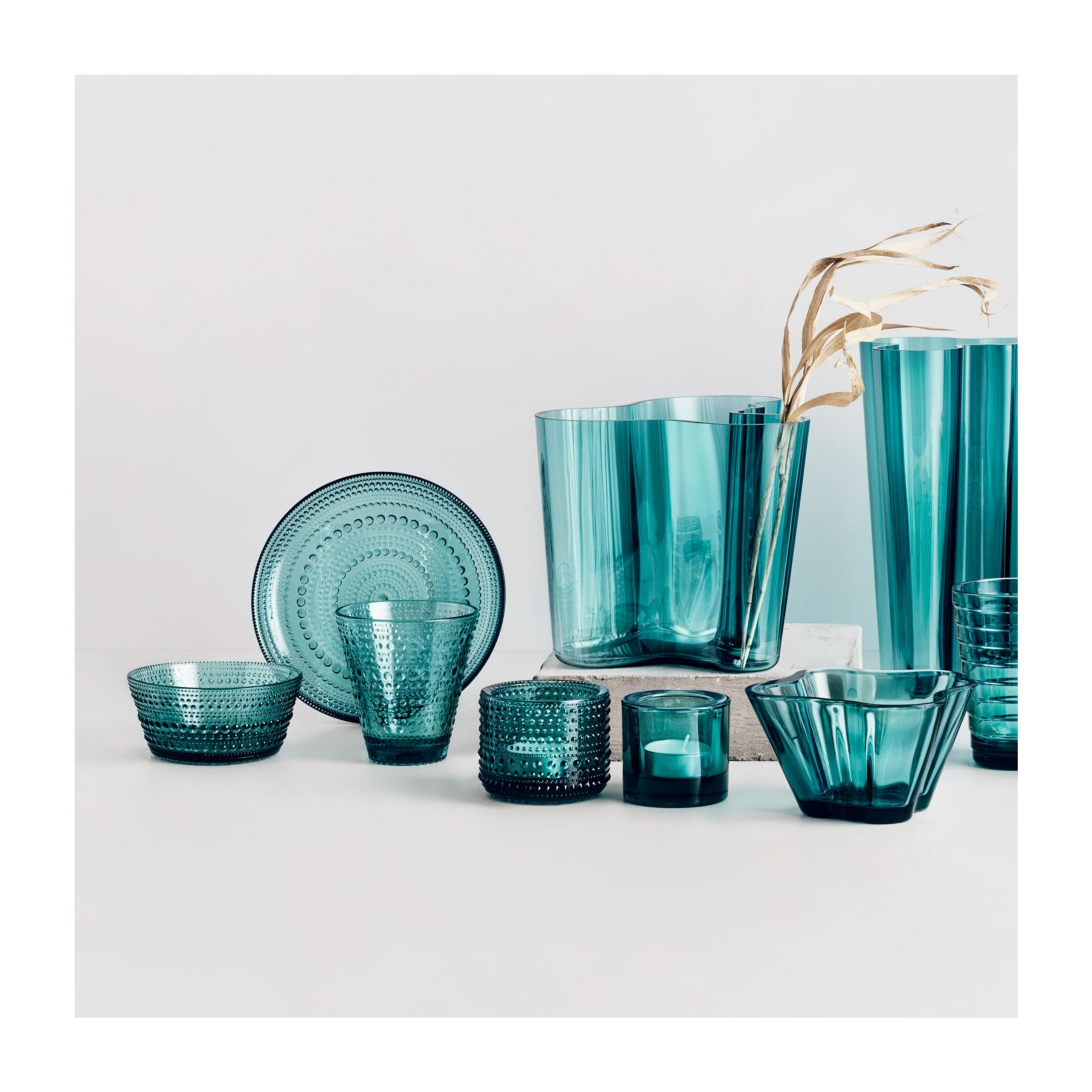 IITTALA - Vase - Alvar Aalto Vase - Blue L