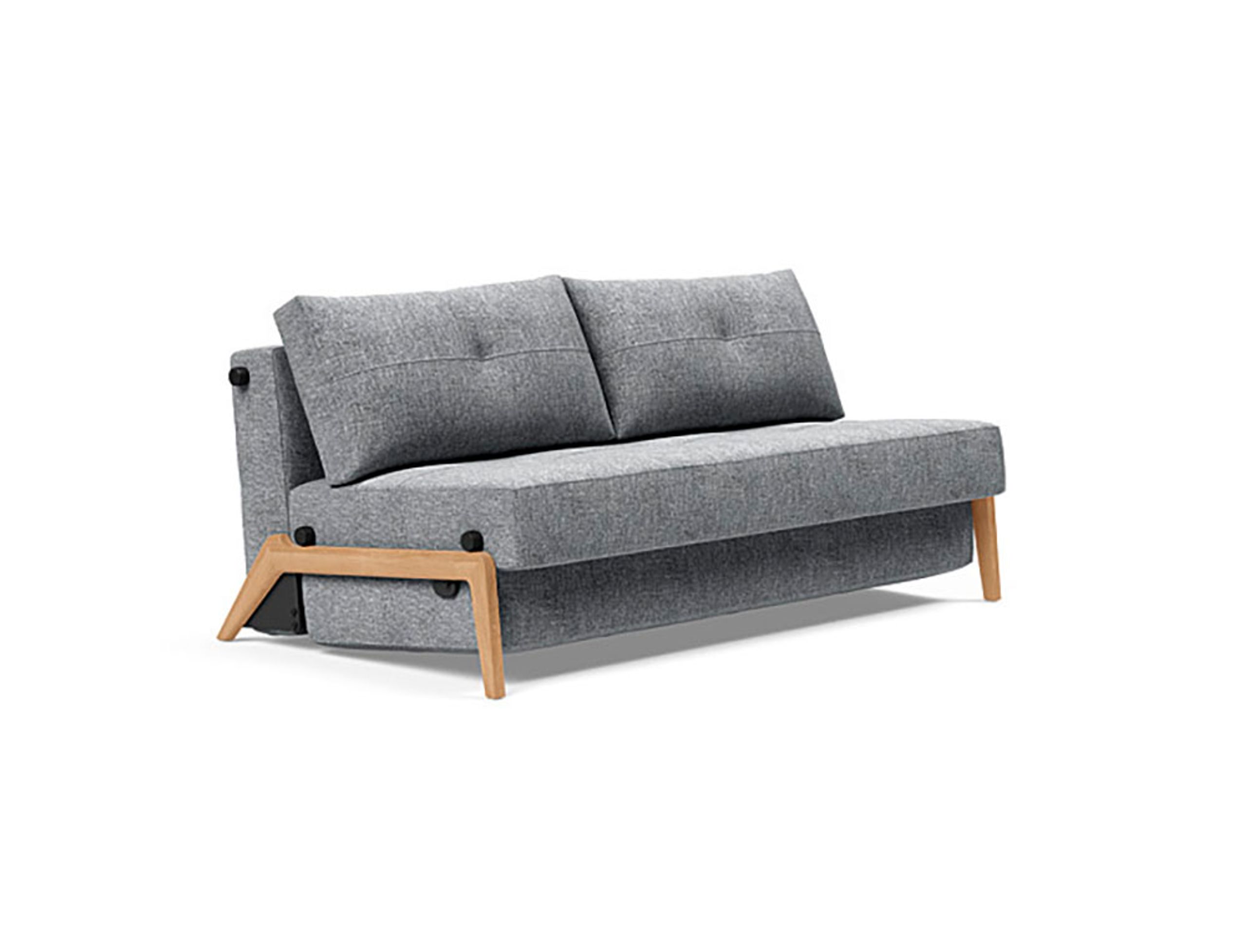 Innovation Living - Kanapa - Cubed 160 Wood Sofa Bed - 565