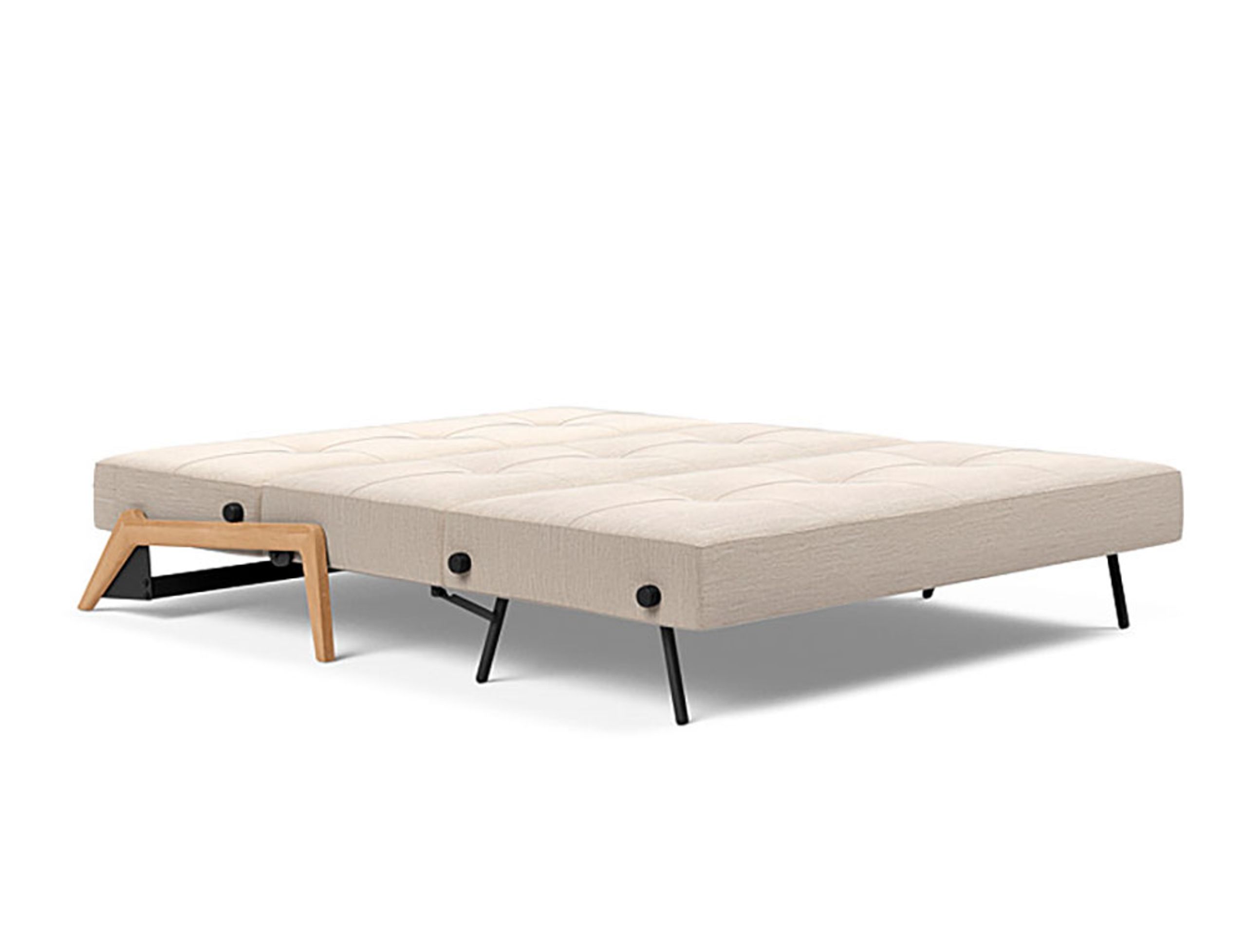 Innovation Living - Soffa - Cubed 160 Wood Sofa Bed - 581