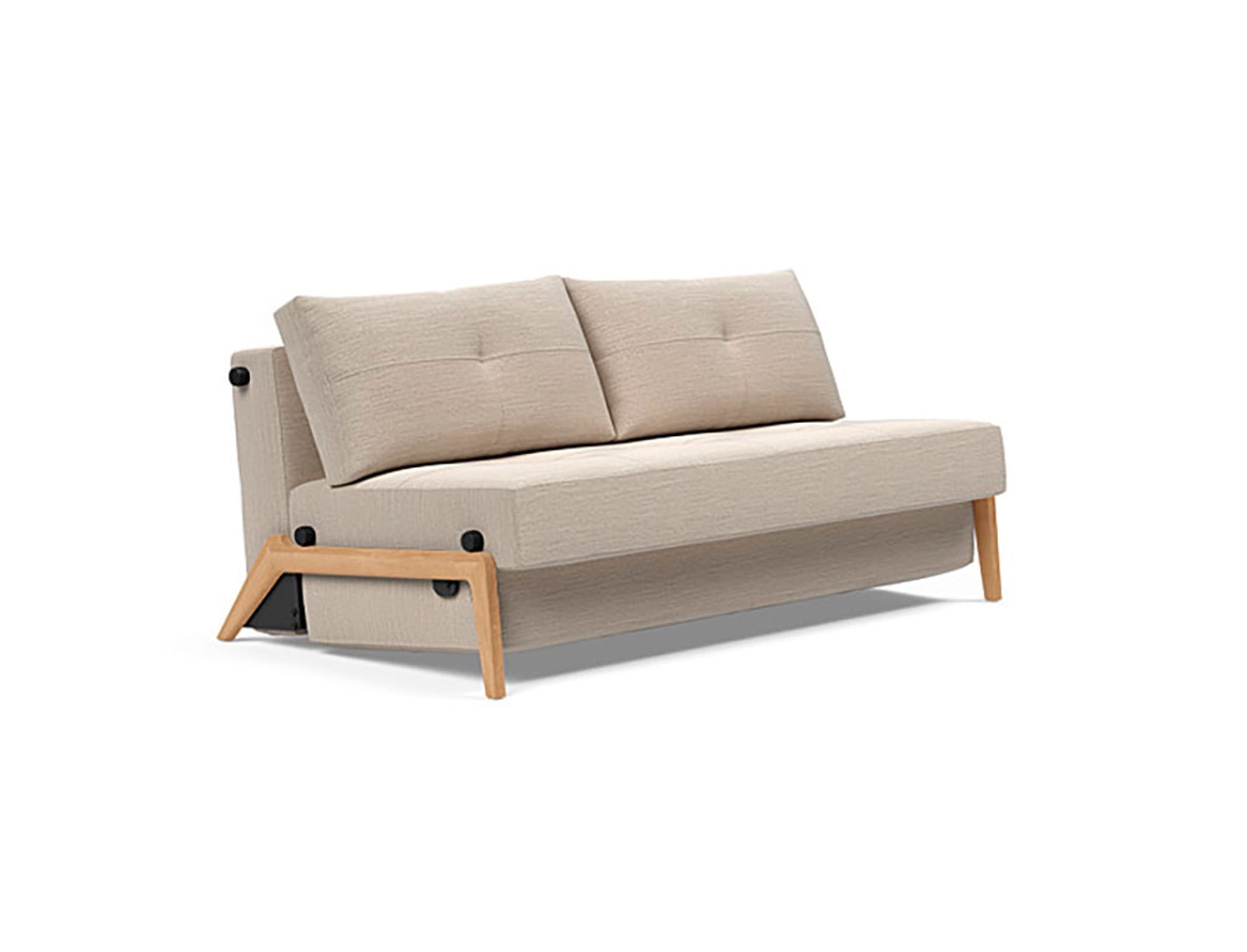 Innovation Living - Soffa - Cubed 160 Wood Sofa Bed - 581
