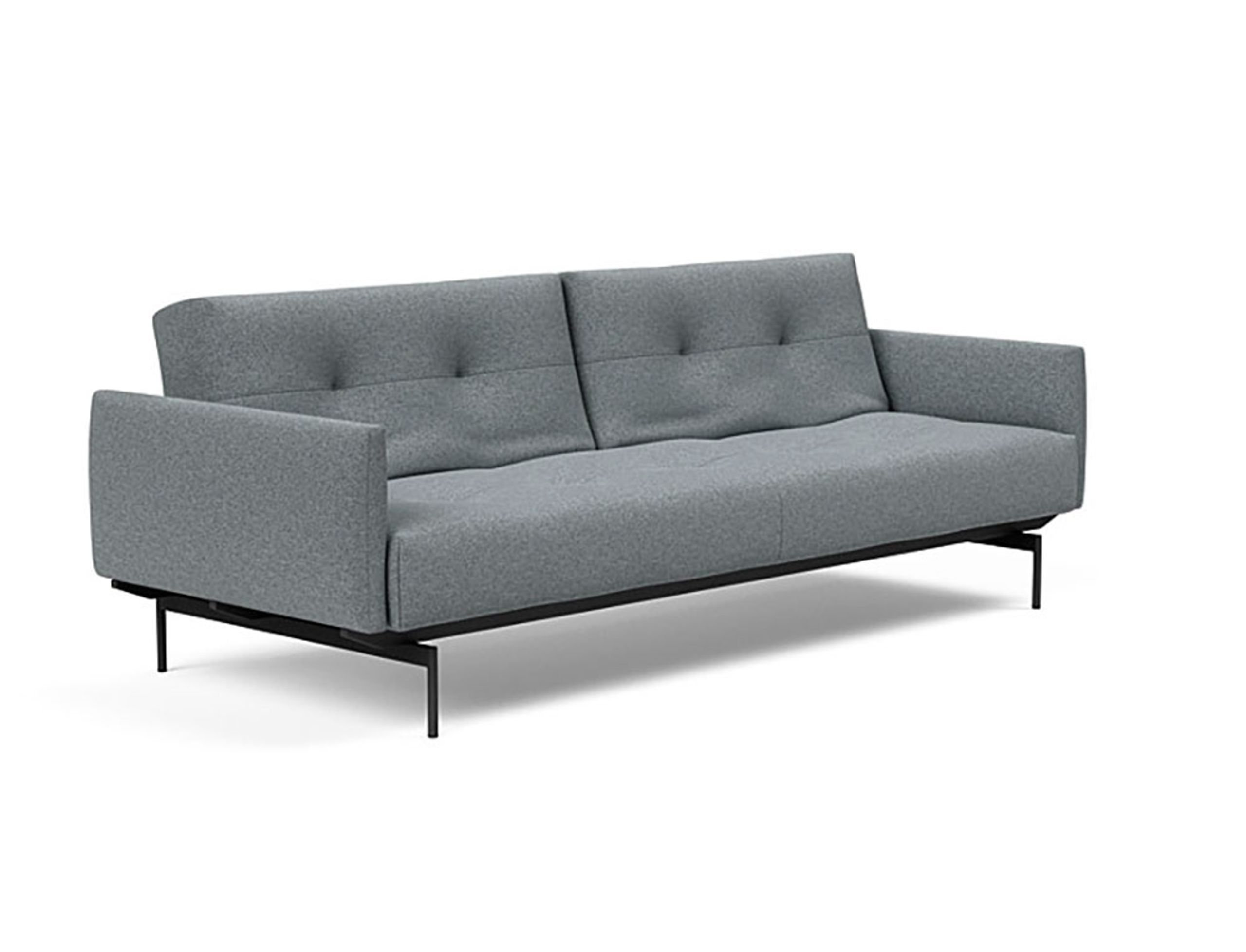 Innovation Living - Sofa - ILB 201 SOFA WITH ARMRESTS - Black Label - 320