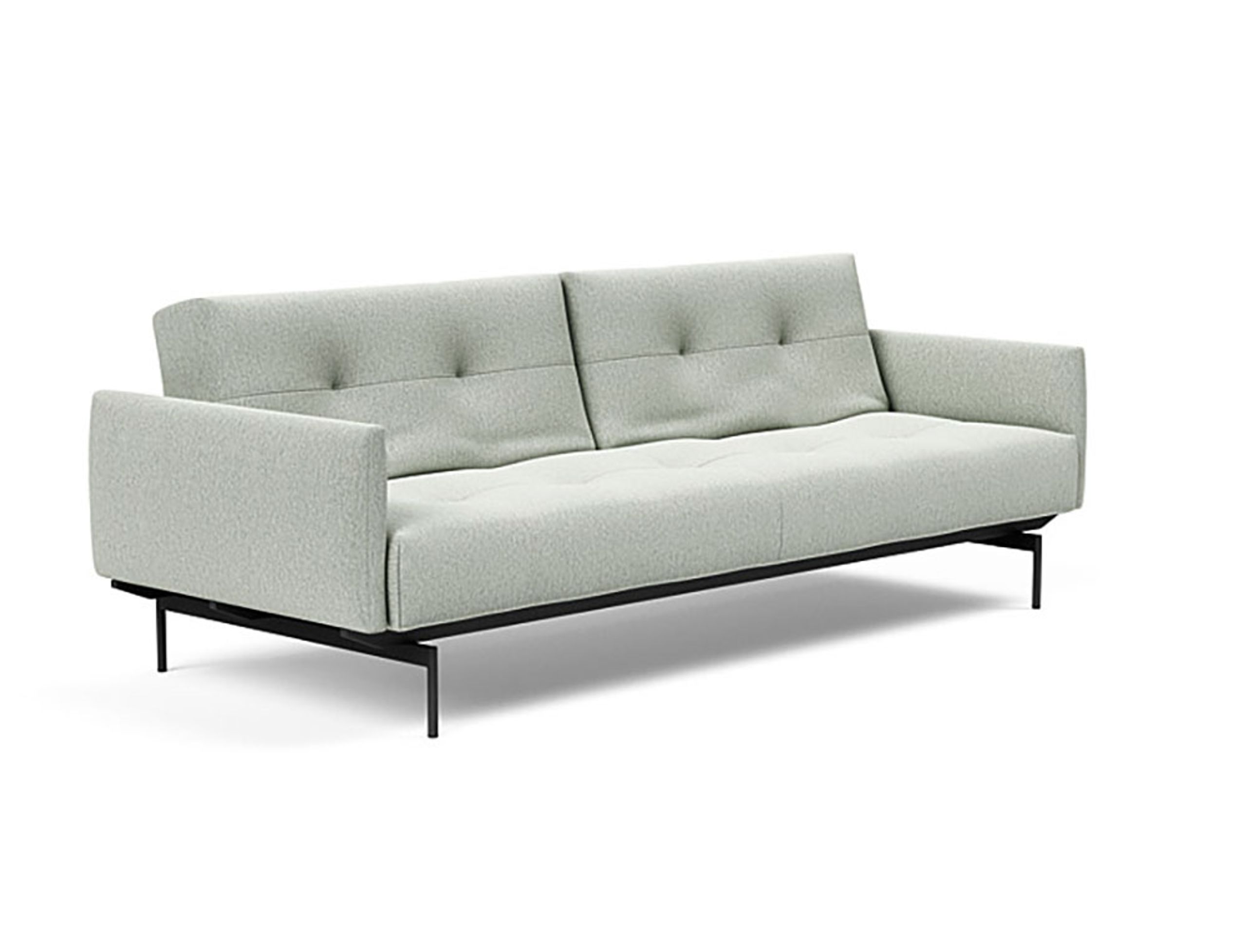 Innovation Living - Couch - ILB 201 SOFA WITH ARMRESTS - Black Label - 888