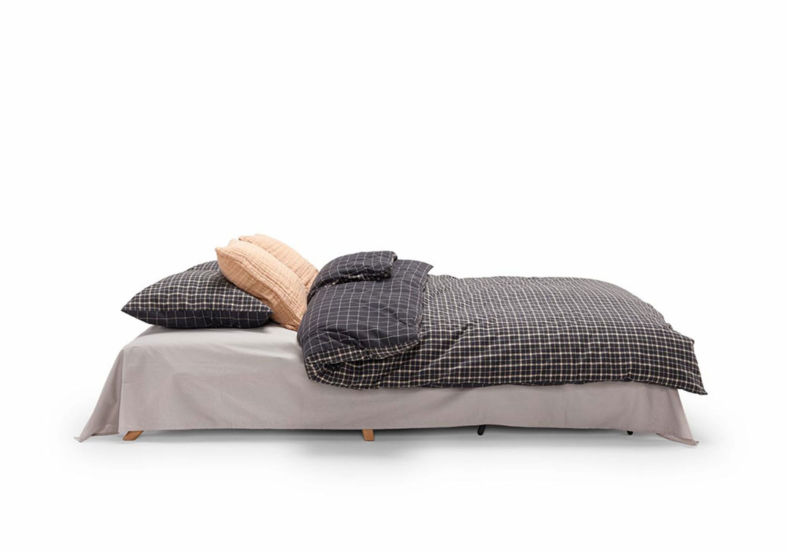 Innovation Living - Sofá - ILB 500 140 Sofa Bed Lacquered Oak - Black Label - 861