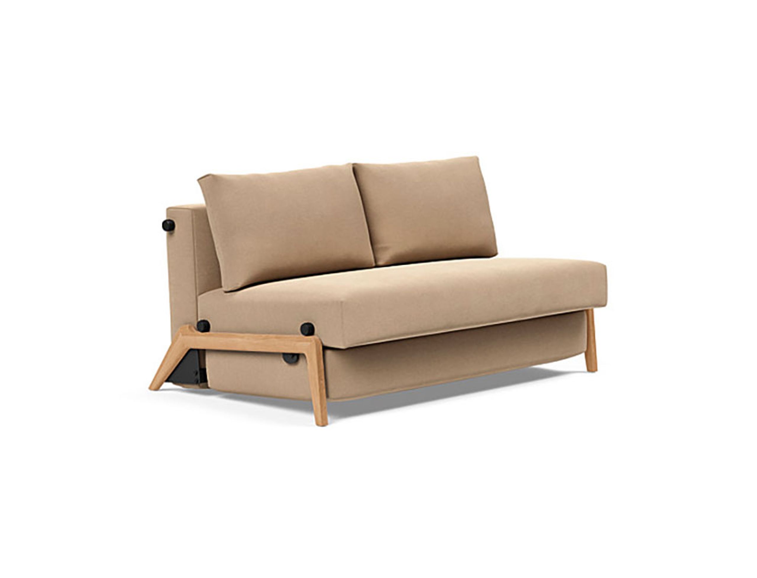 Innovation Living - Sofá - ILB 500 140 Sofa Bed Lacquered Oak - Black Label - 861