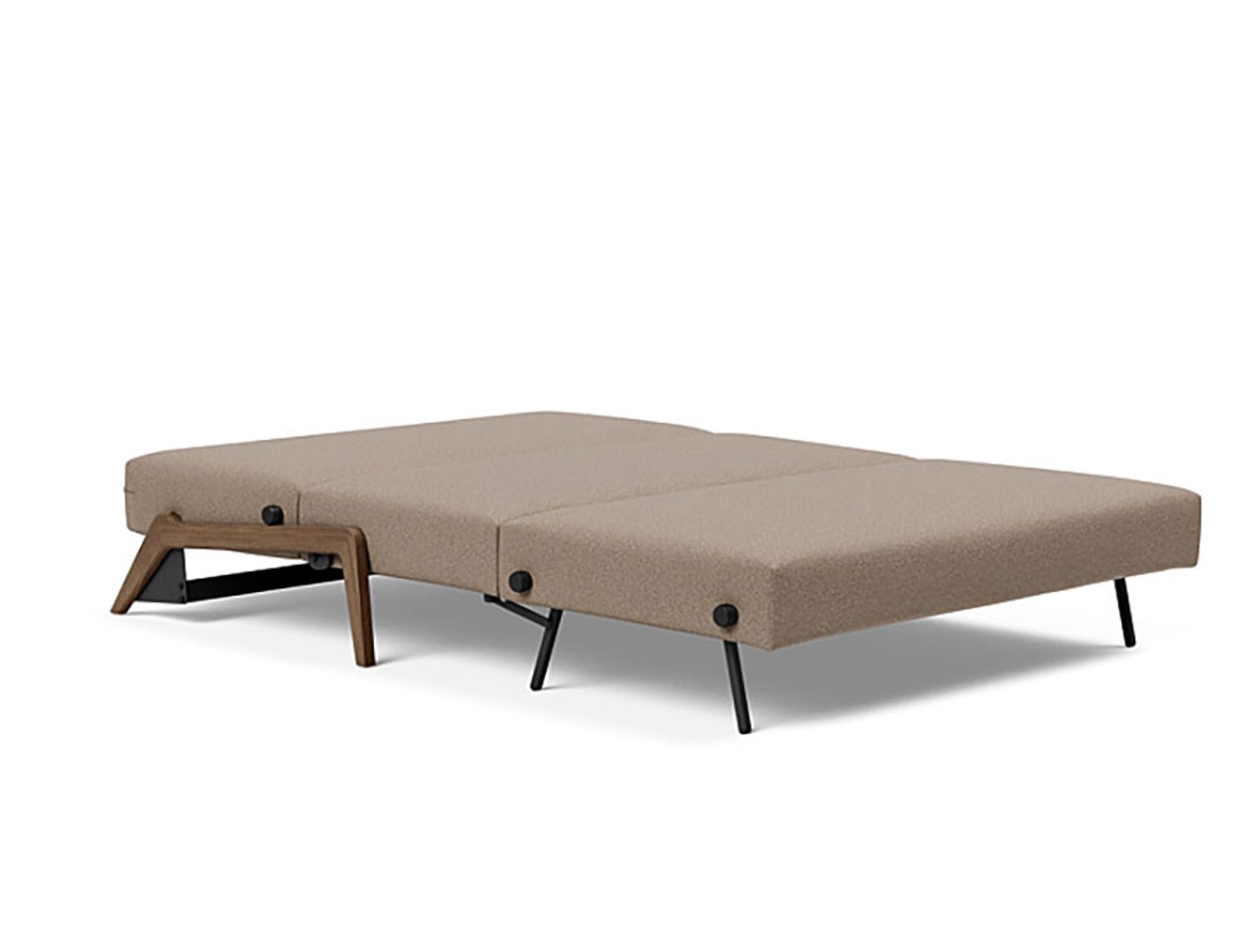 Innovation Living - Sofa - ILB 500 140 Sofa Bed Smoked Oak - Black Label - 850