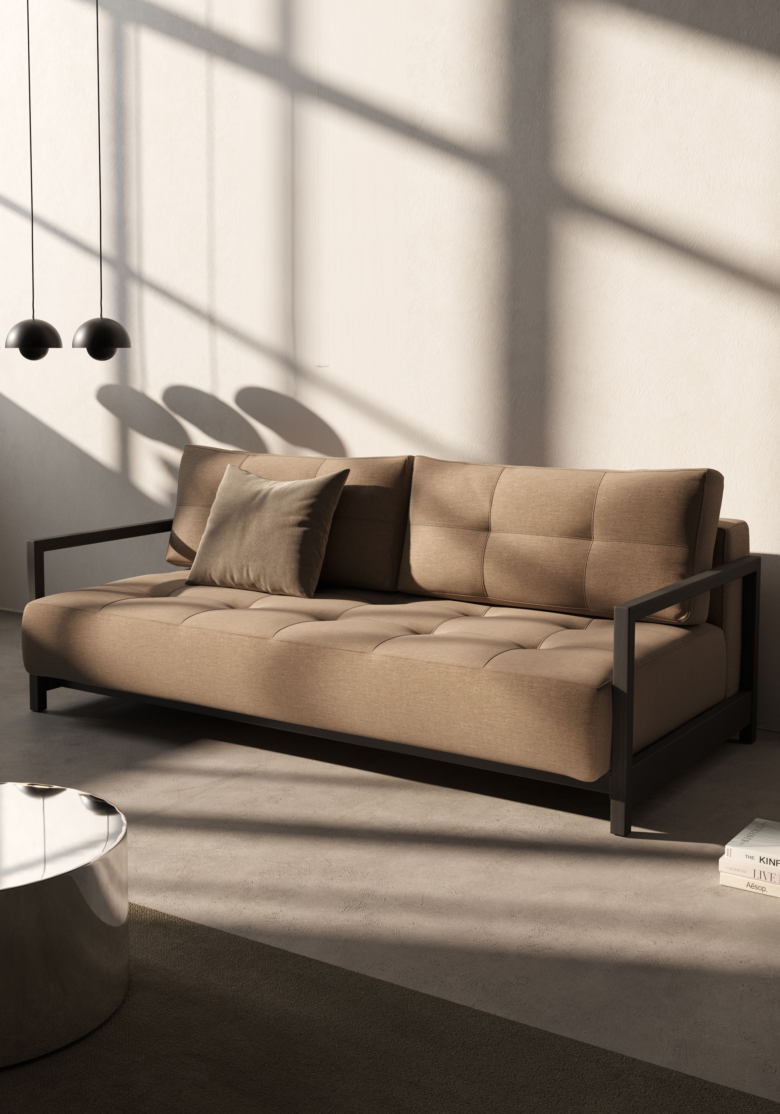 Innovation Living - Sofa bed - Sovesofa - Bifrost D.E.L - Twist Charcoal 563