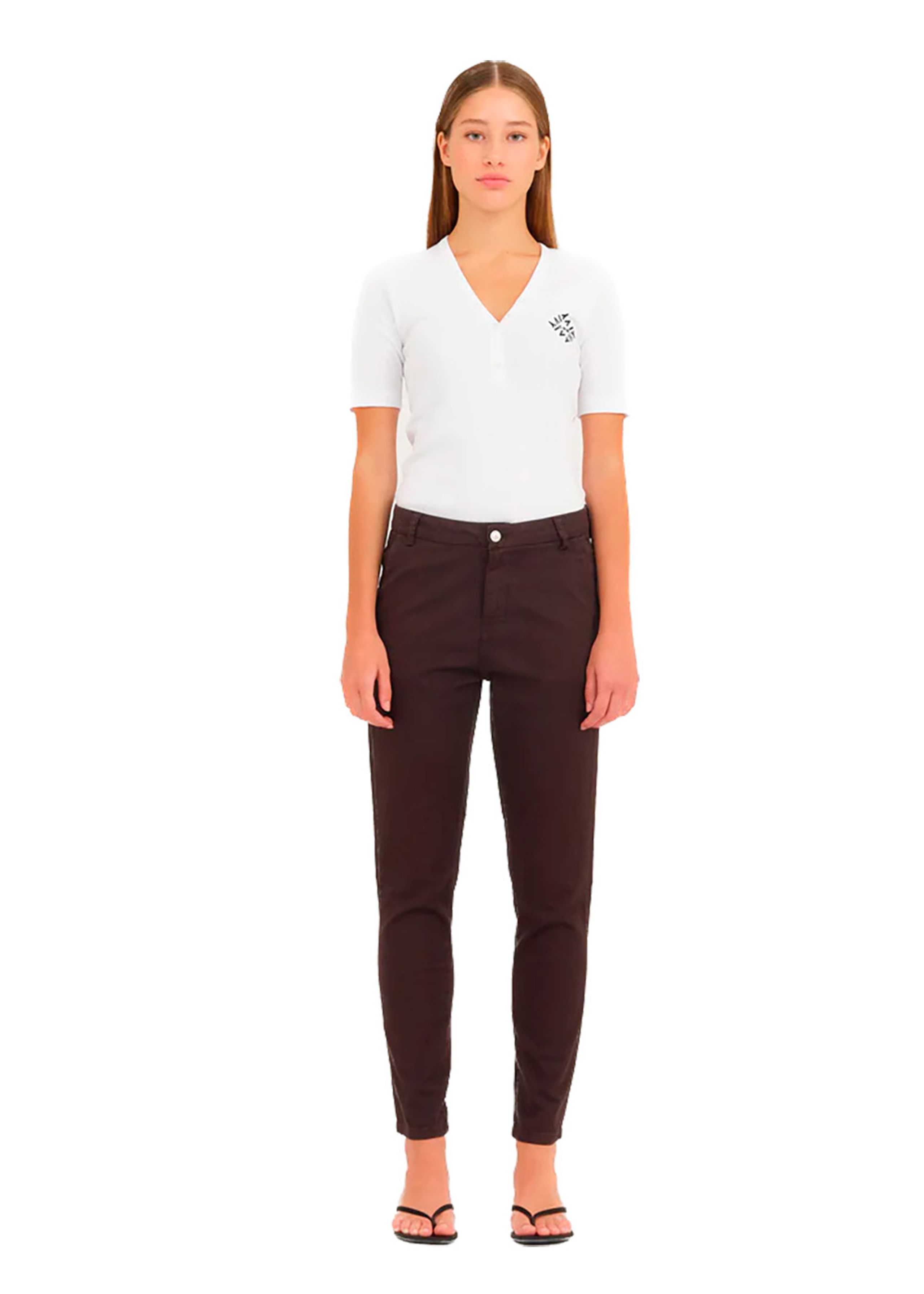 IVY Copenhagen - Bukser - IVY-Karmey Chinos - Expresso Brown
