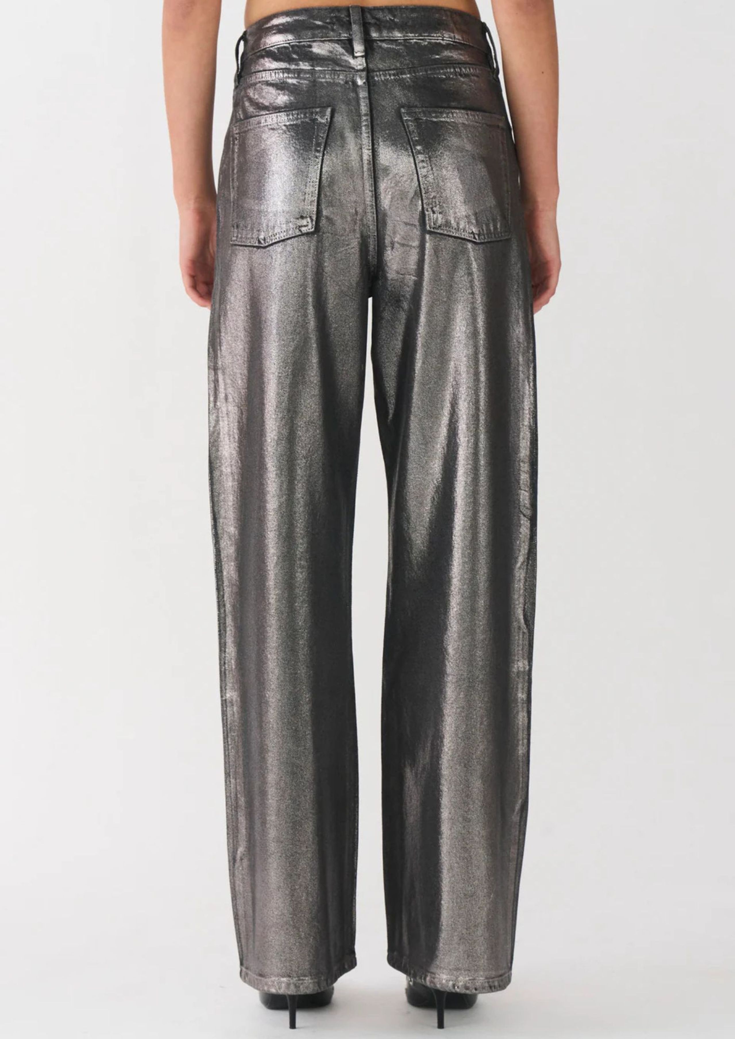 IVY Copenhagen - Jeans - IVY-Brooke Jeans Silver Grey Foil - Silver Grey