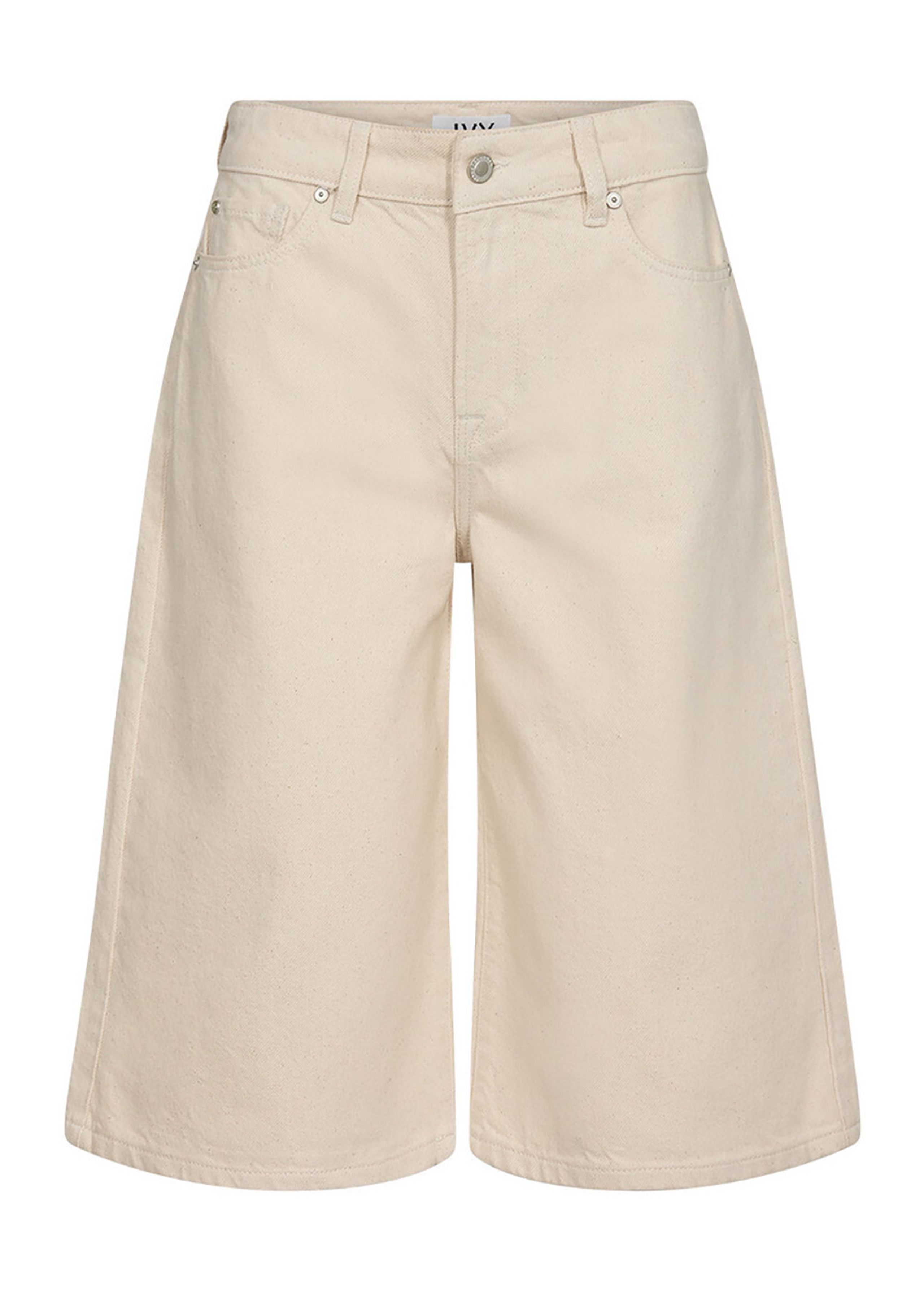 IVY Copenhagen - Shorts - IVY-Augusta Long Shorts - Ecru