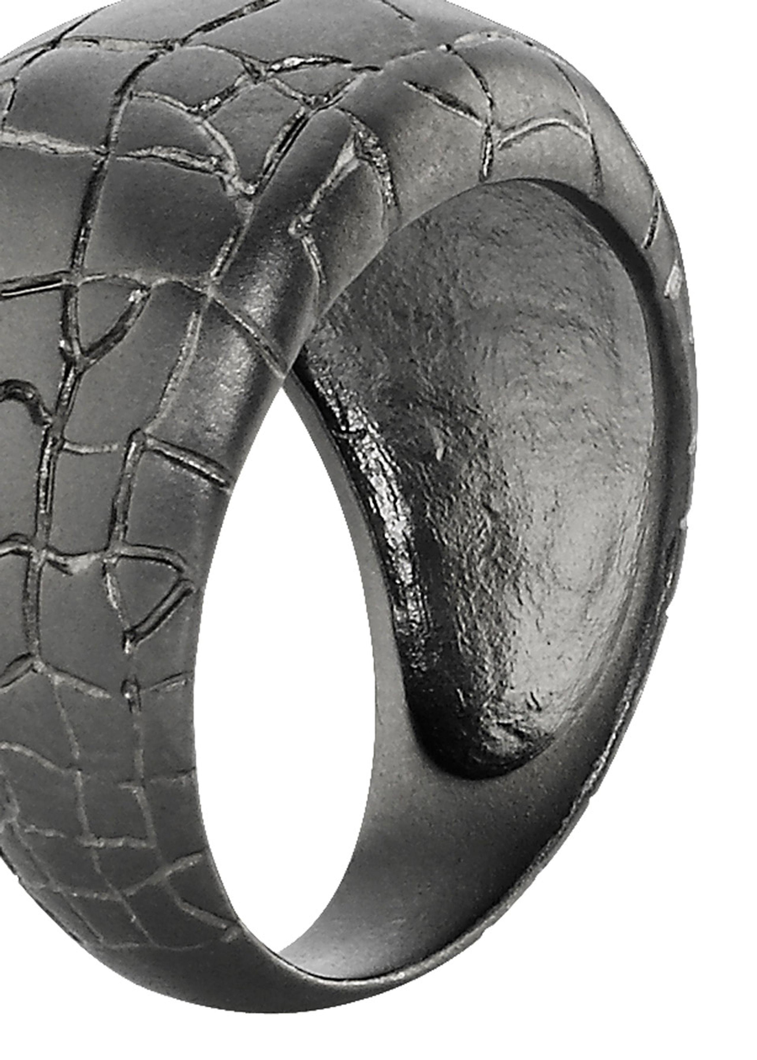 Izabel Camille - Ring - Croco Ring - Black