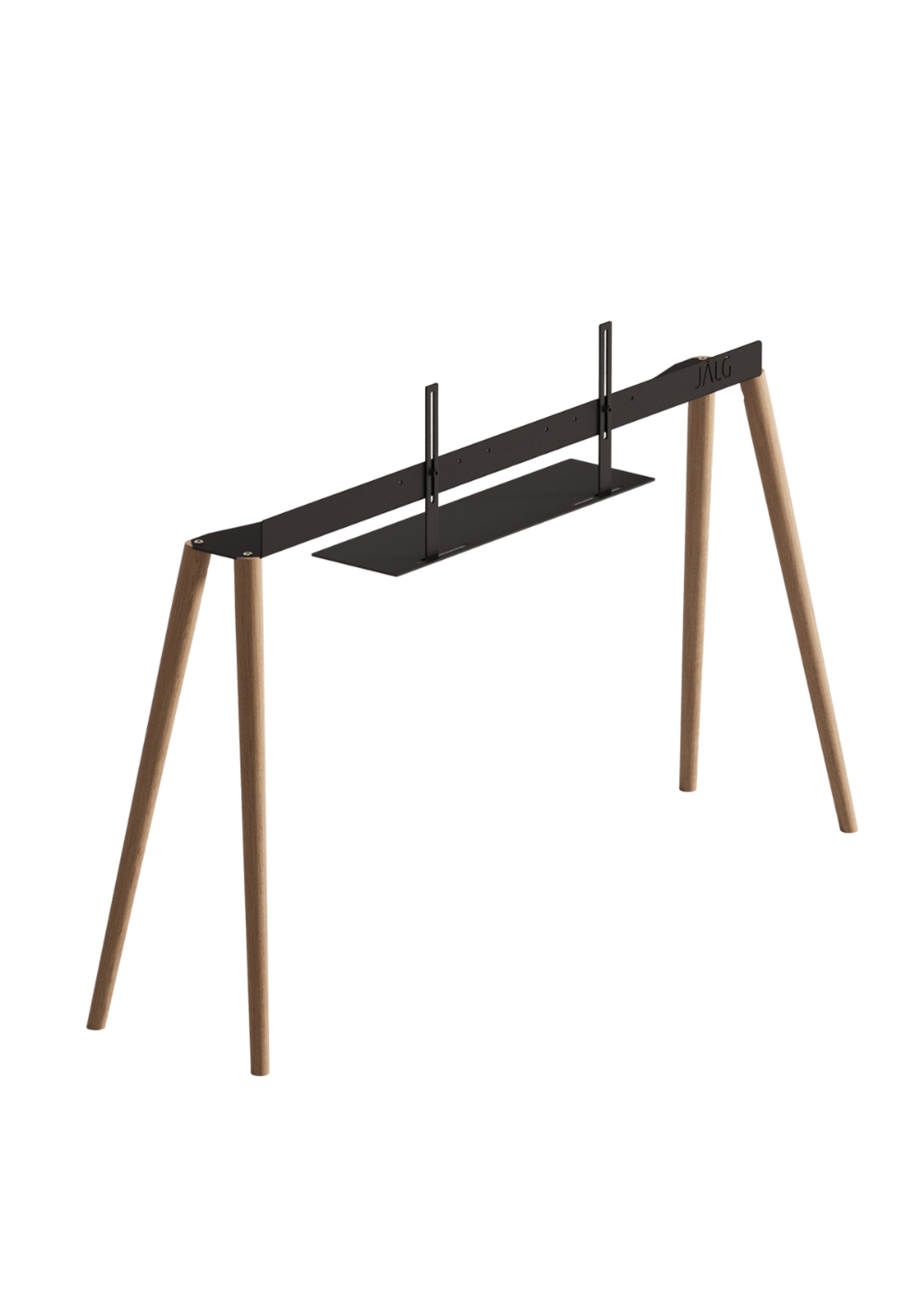Jalg - TV-teline - Jalg / Shelving Plate - black metal