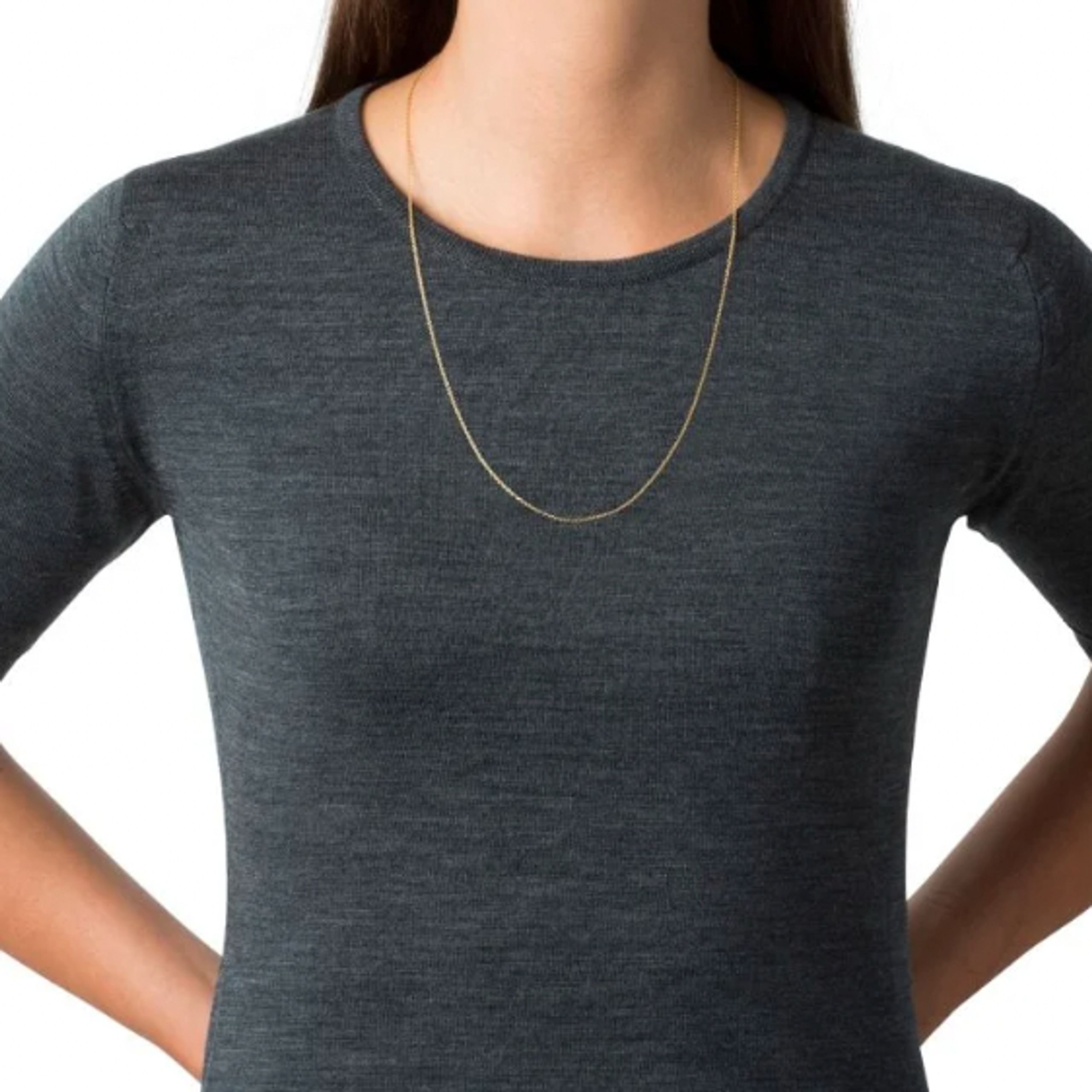 Jane Kønig - Necklace - Anchor Chain Necklace - Gold