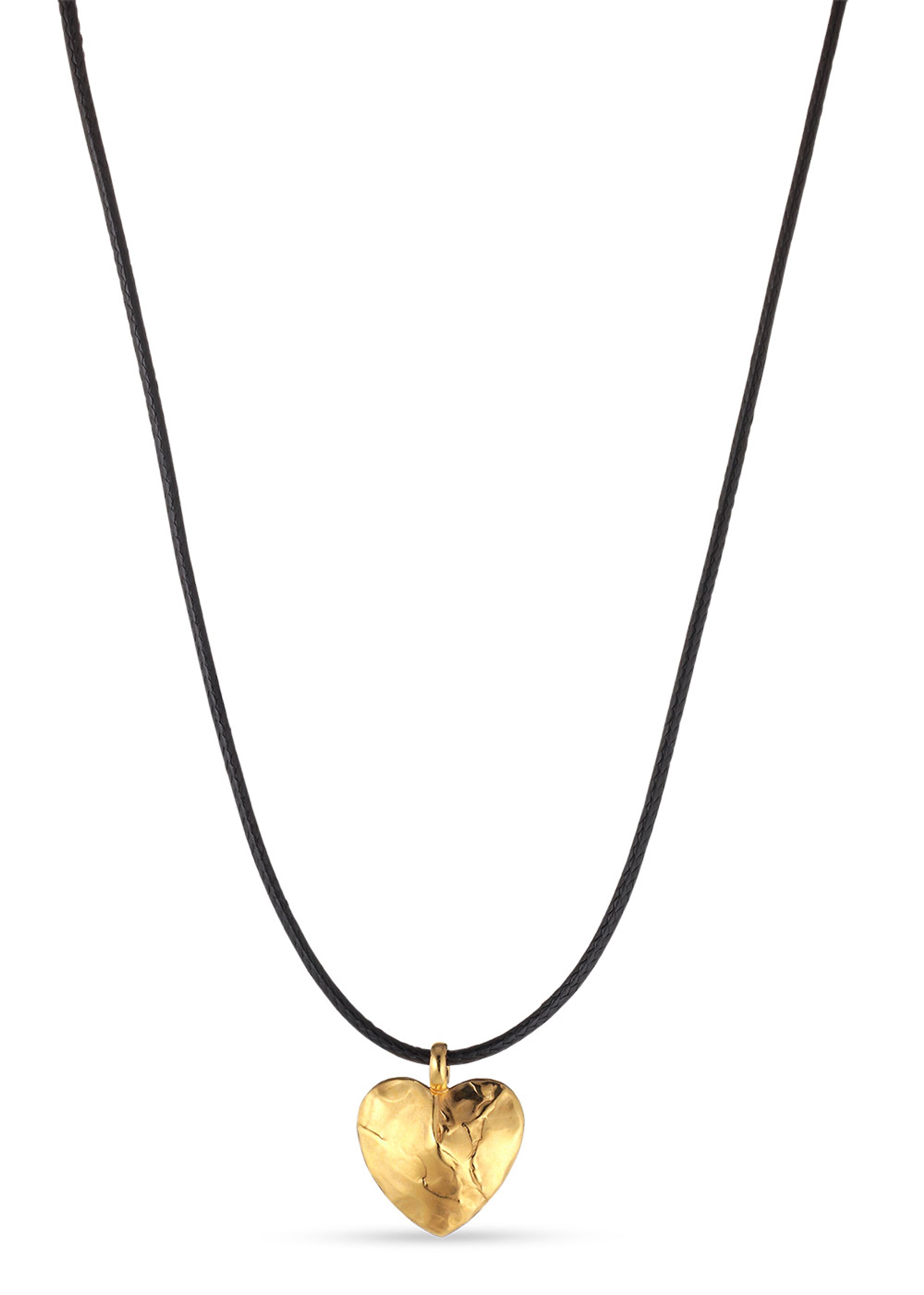 Jane Kønig - Collar - Bruised Heart String - Gold