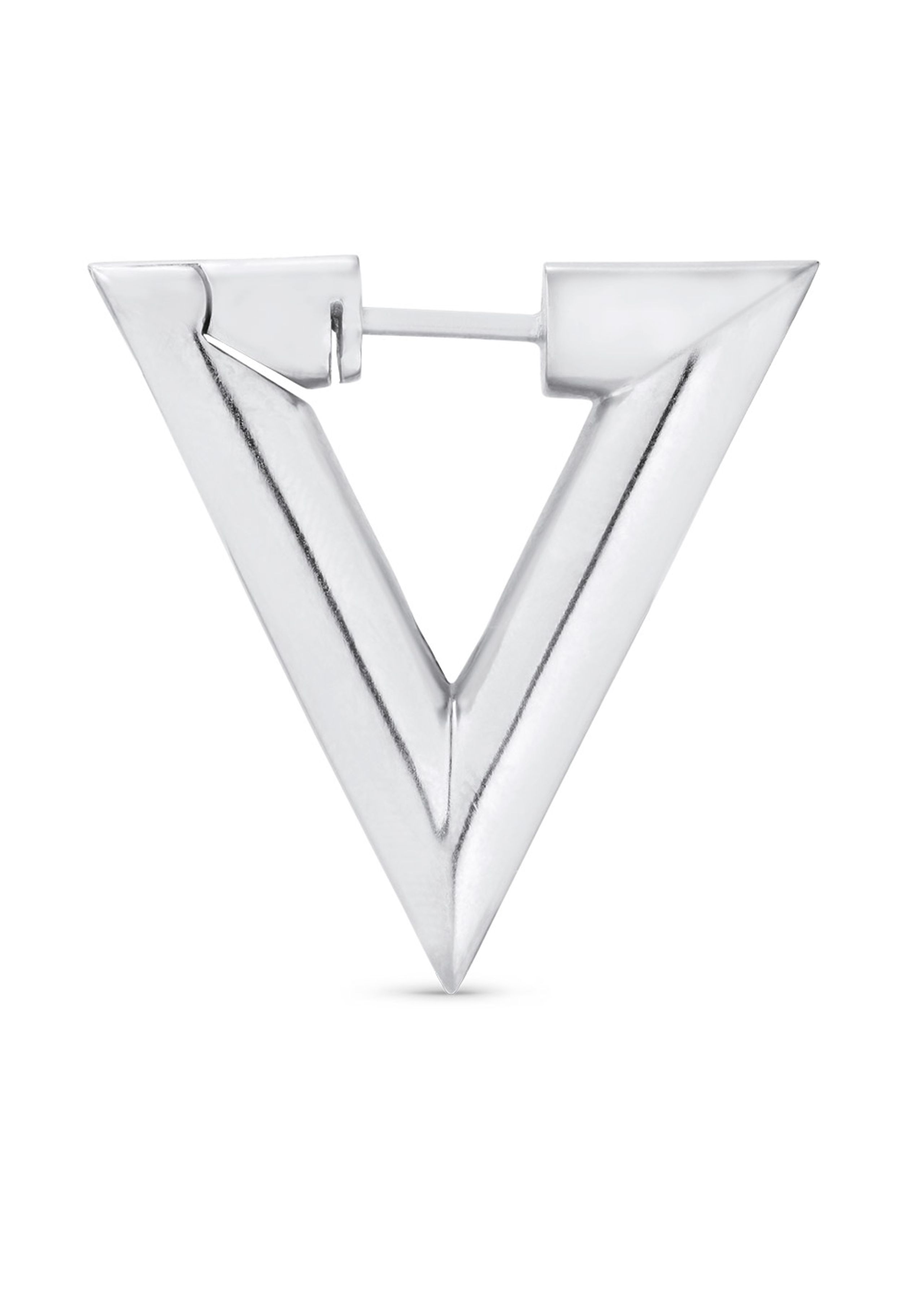 Jane Kønig - Ohrring - Chunky Bermuda Triangle - Silver