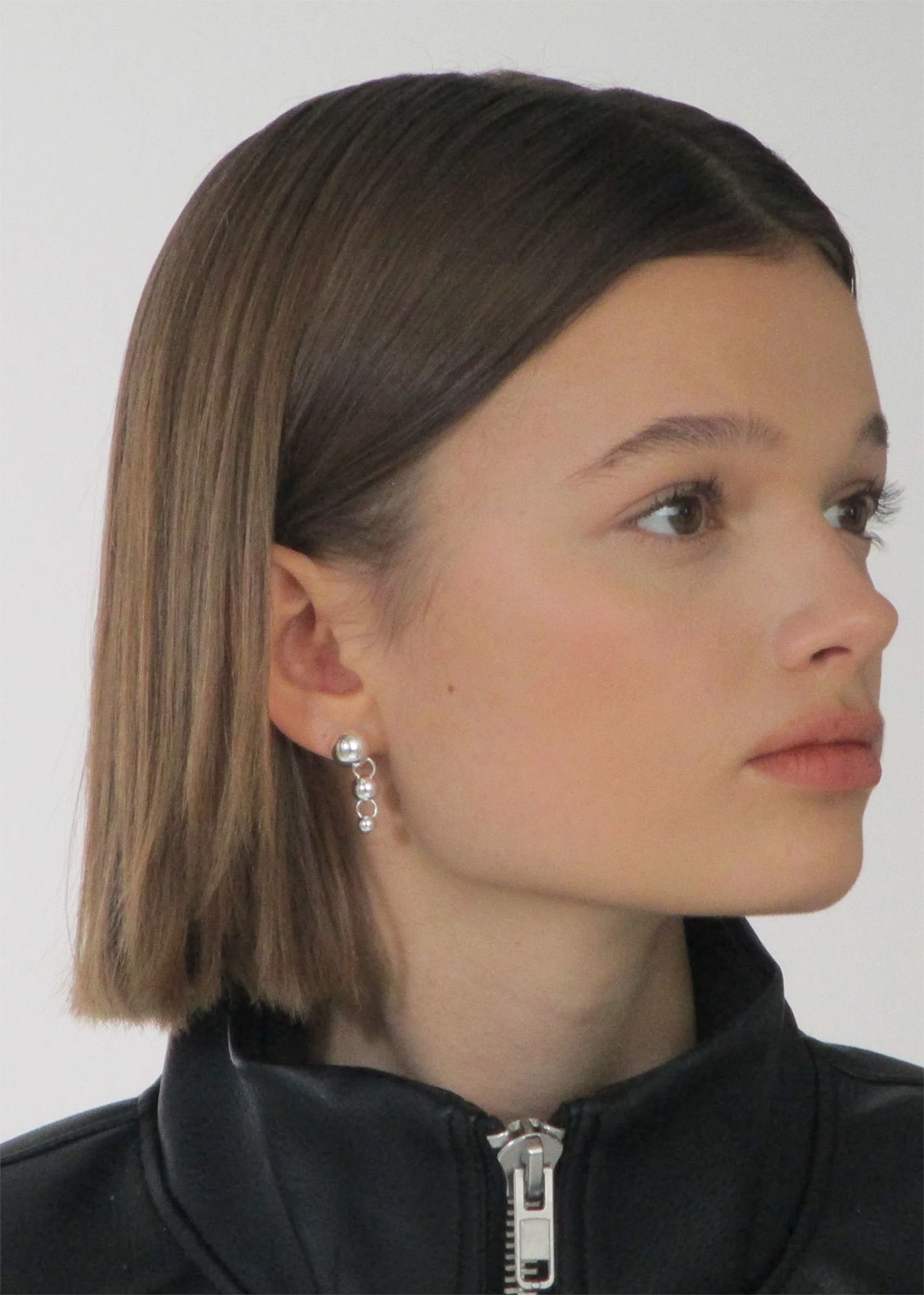 Jane Kønig - Ohrring - Atomic Drop Stud - Silver