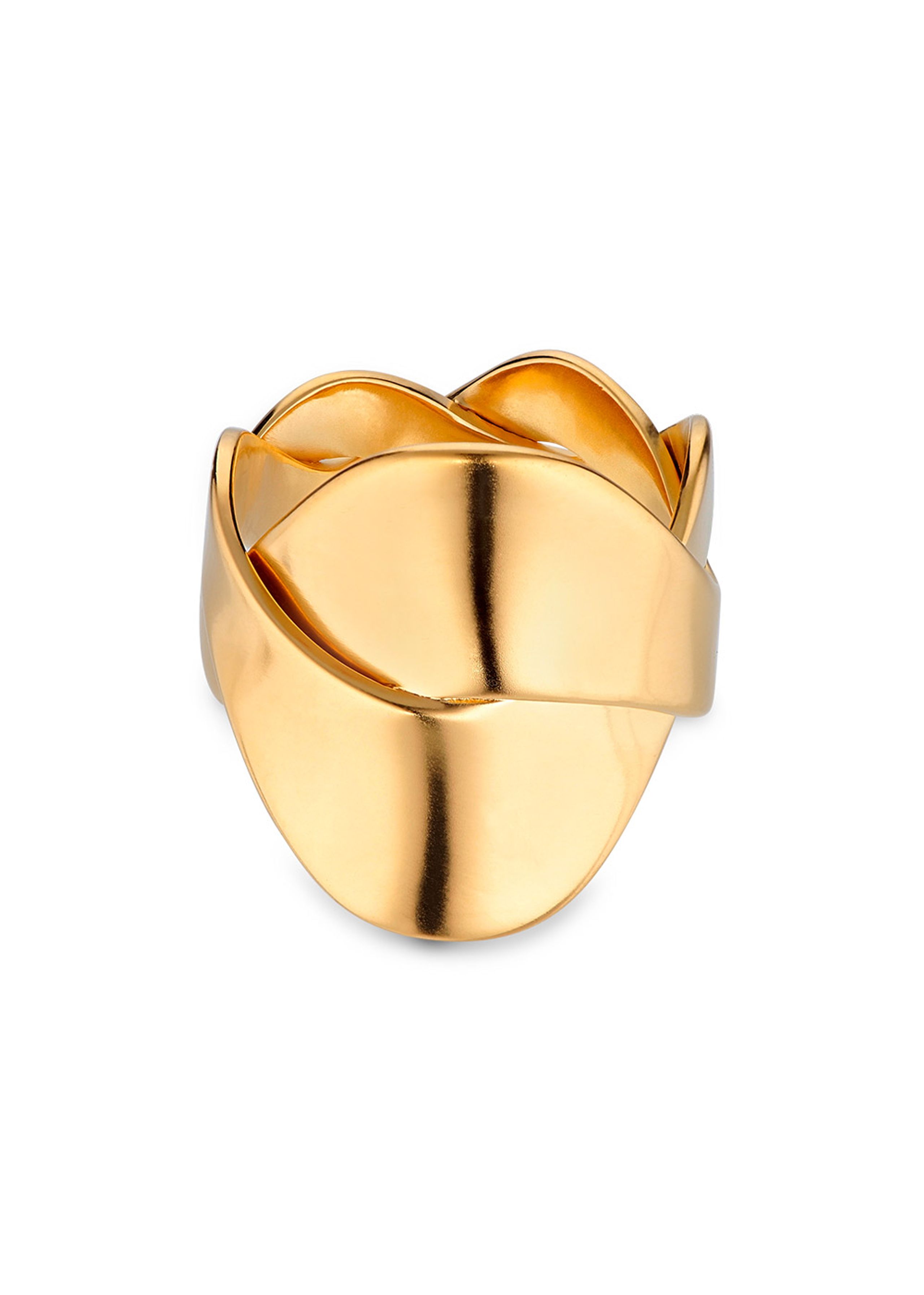 Jane Kønig - Ring - Big Wavy Ring - Gold