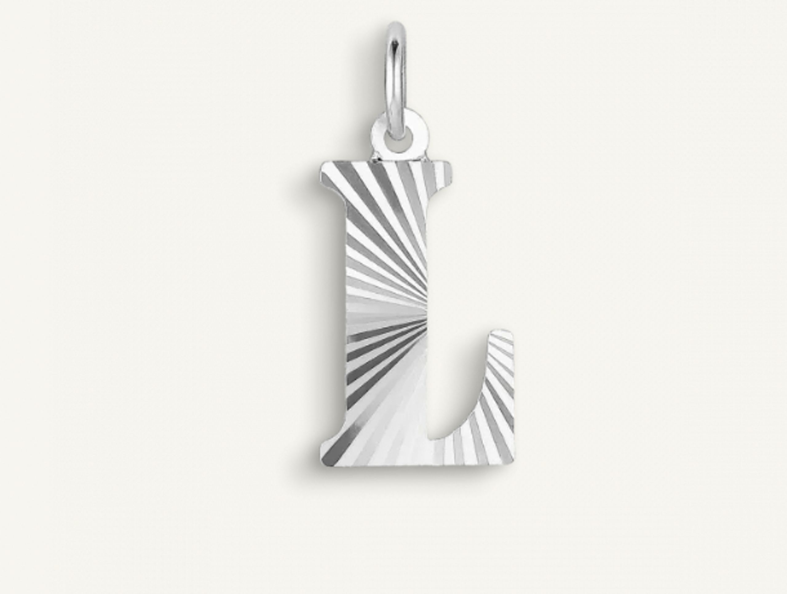 Jane Kønig - Wisiorek - Reflection Letters Silver - L