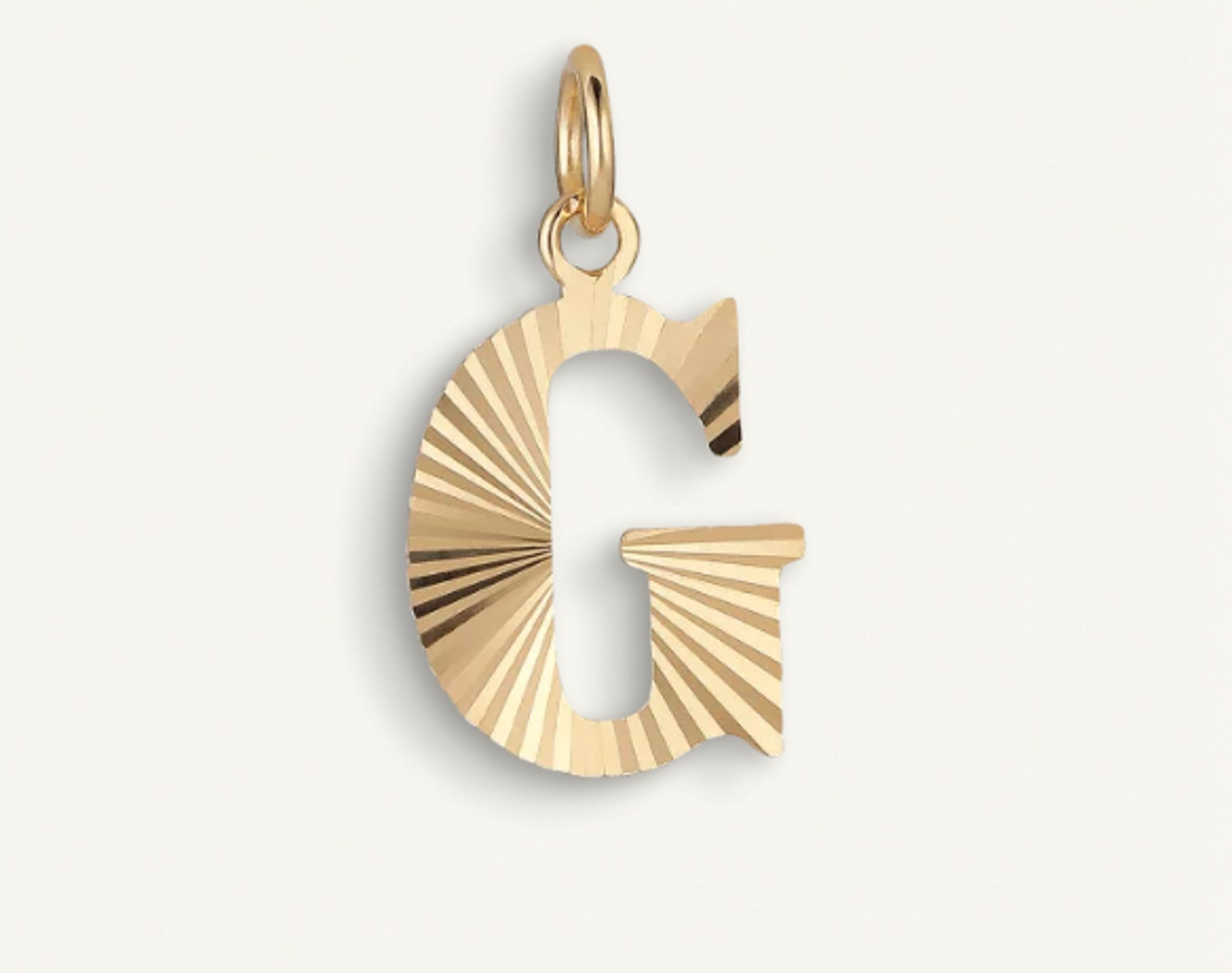 Jane Kønig - Pendant - Reflection Letters Gold - G