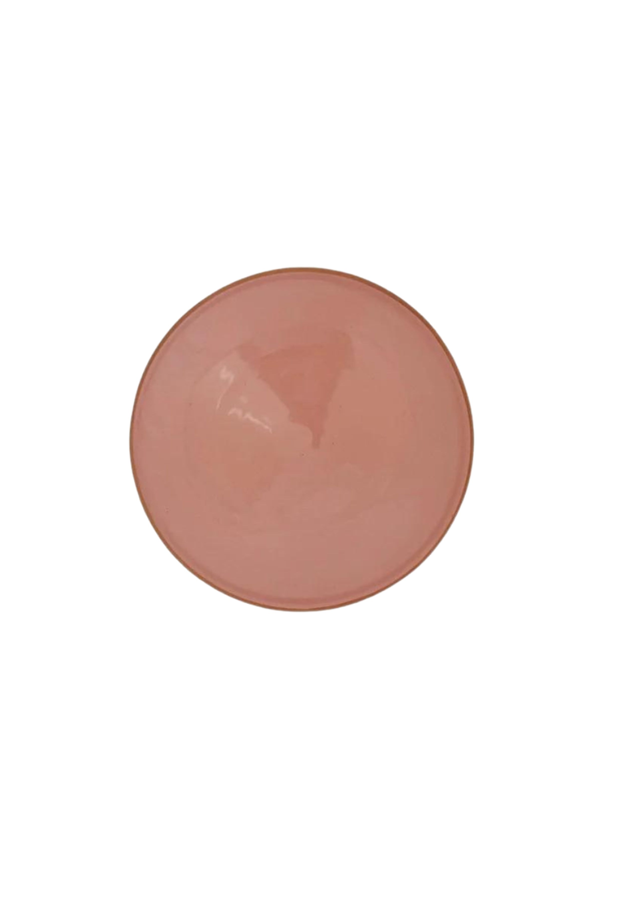 Jou Quilts - Plate - Pastel keramik plate Ø15 - Coral