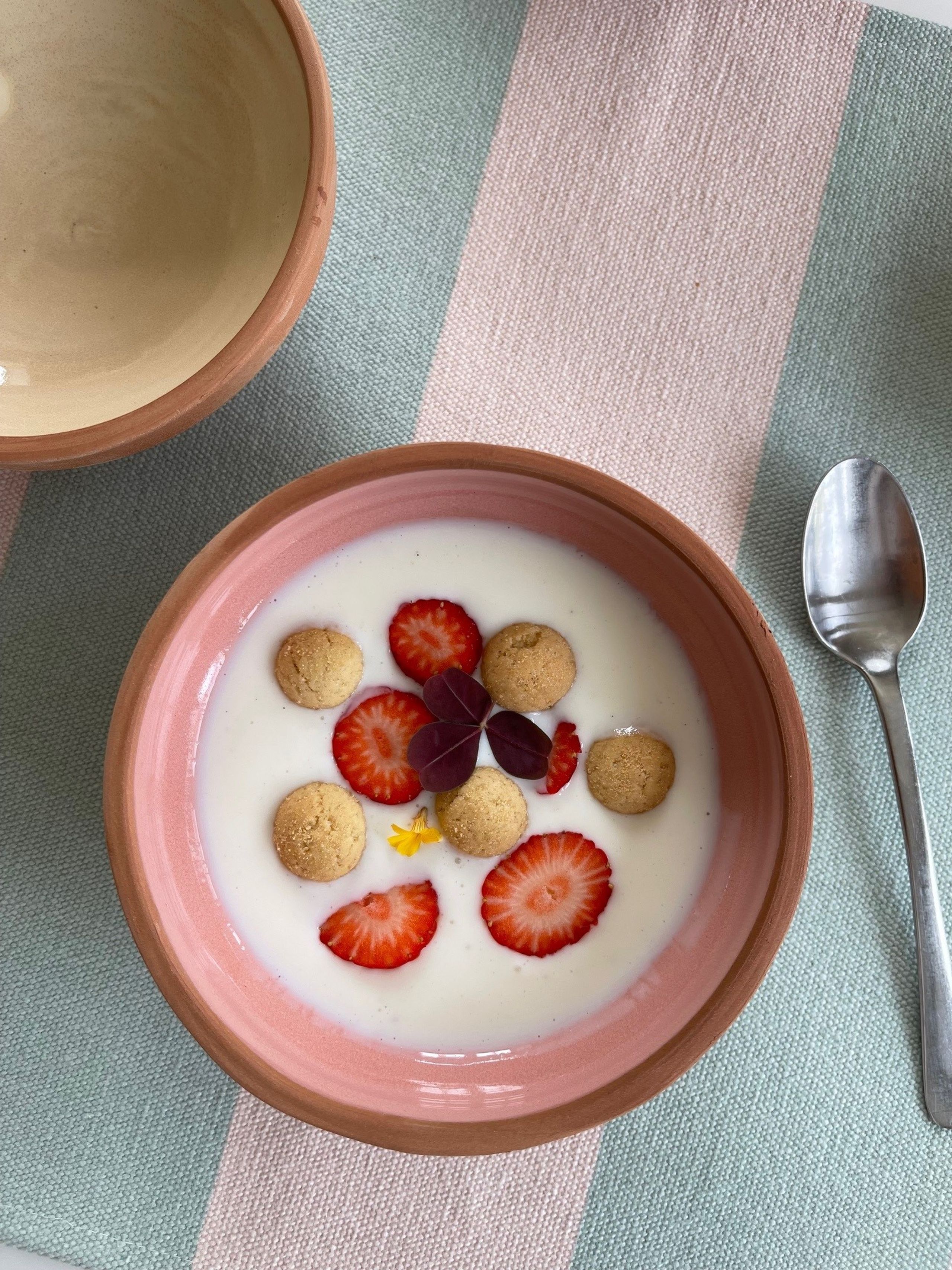 Jou Quilts - Plate - Pastel keramik plate Ø27 - Yellow