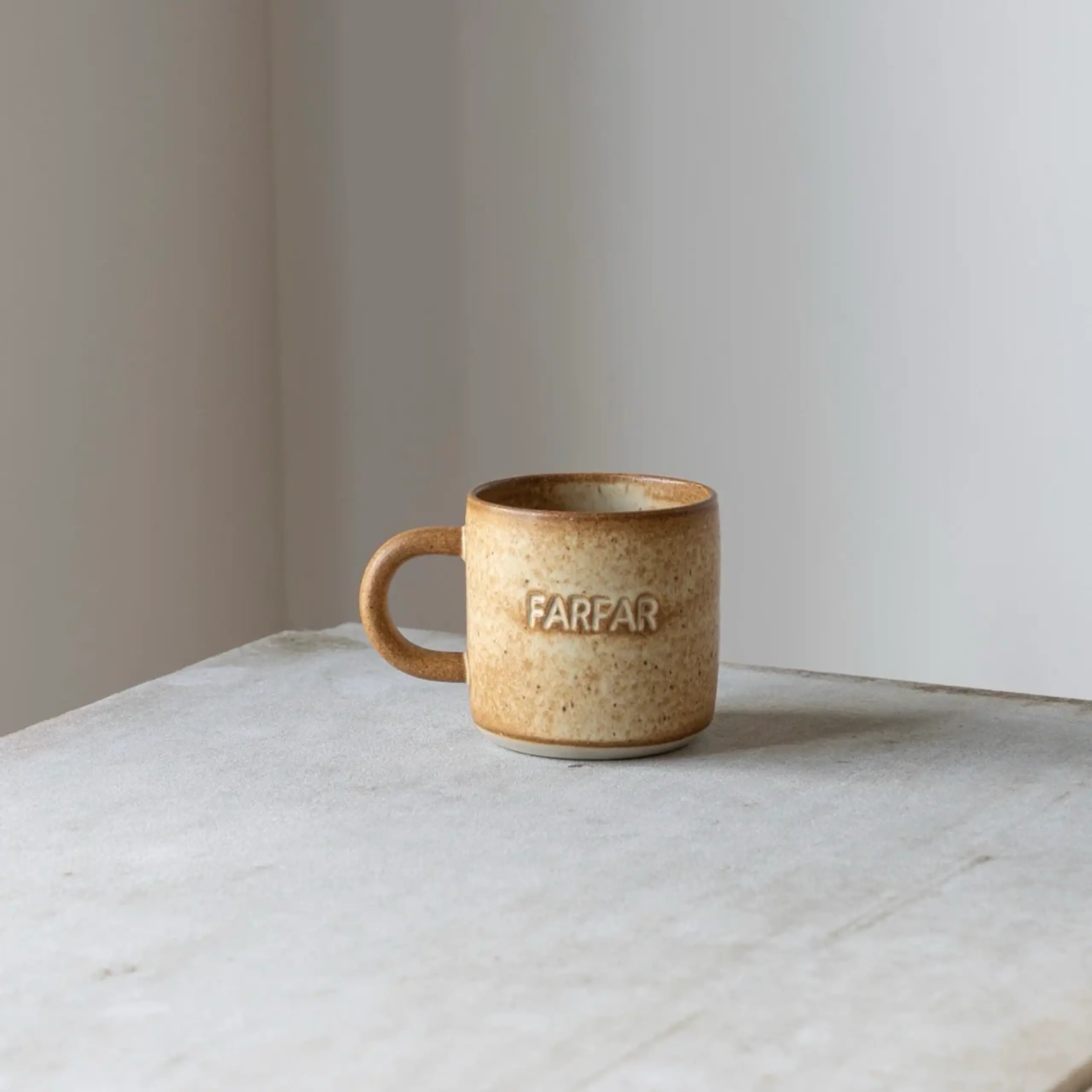 Julie Damhus - Cup - Oda FARFAR Kop - Brown