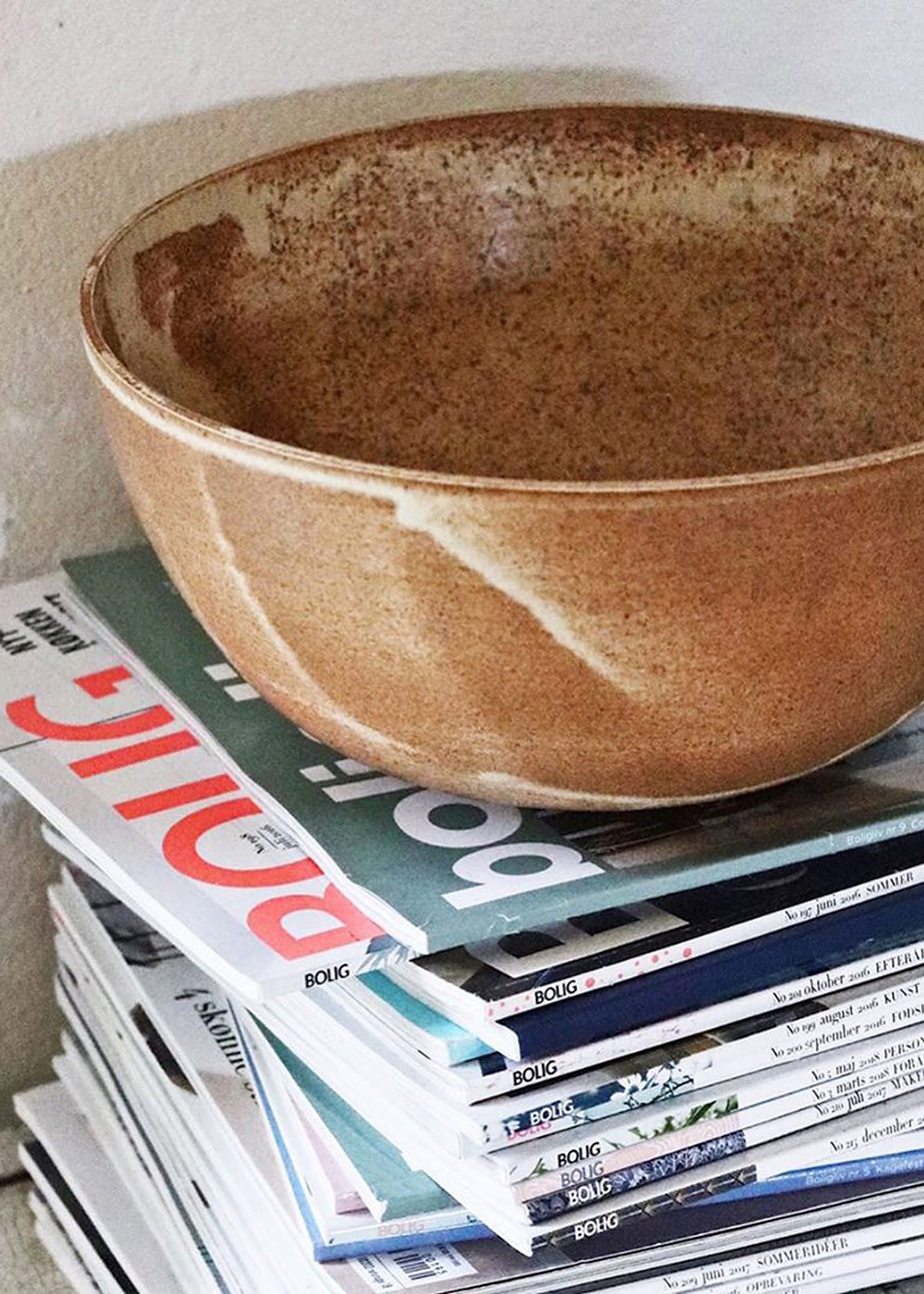 Julie Damhus - Skål - Oda Skål - Brown Large