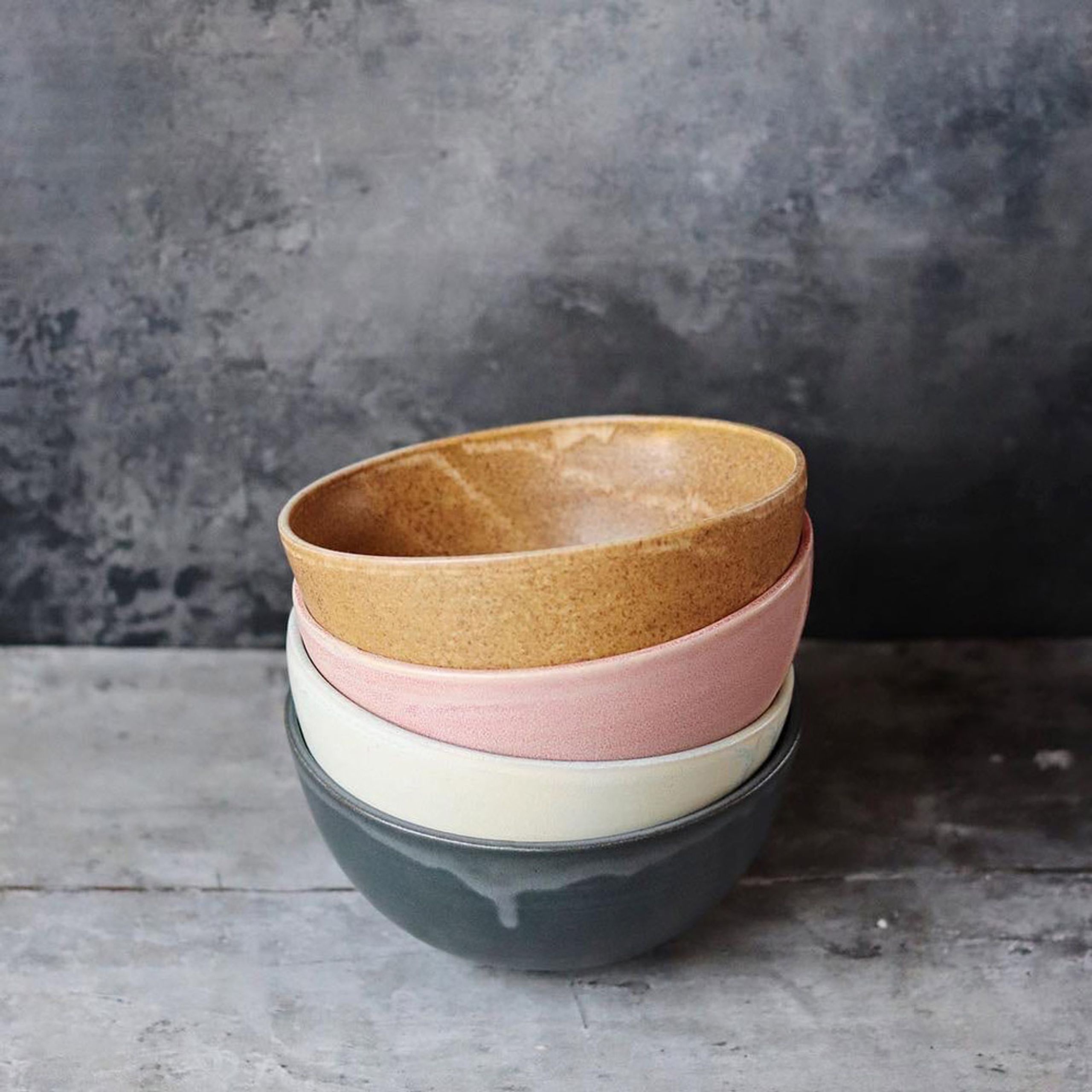 Julie Damhus - Schüssel - Oda Bowl - Blue Medium