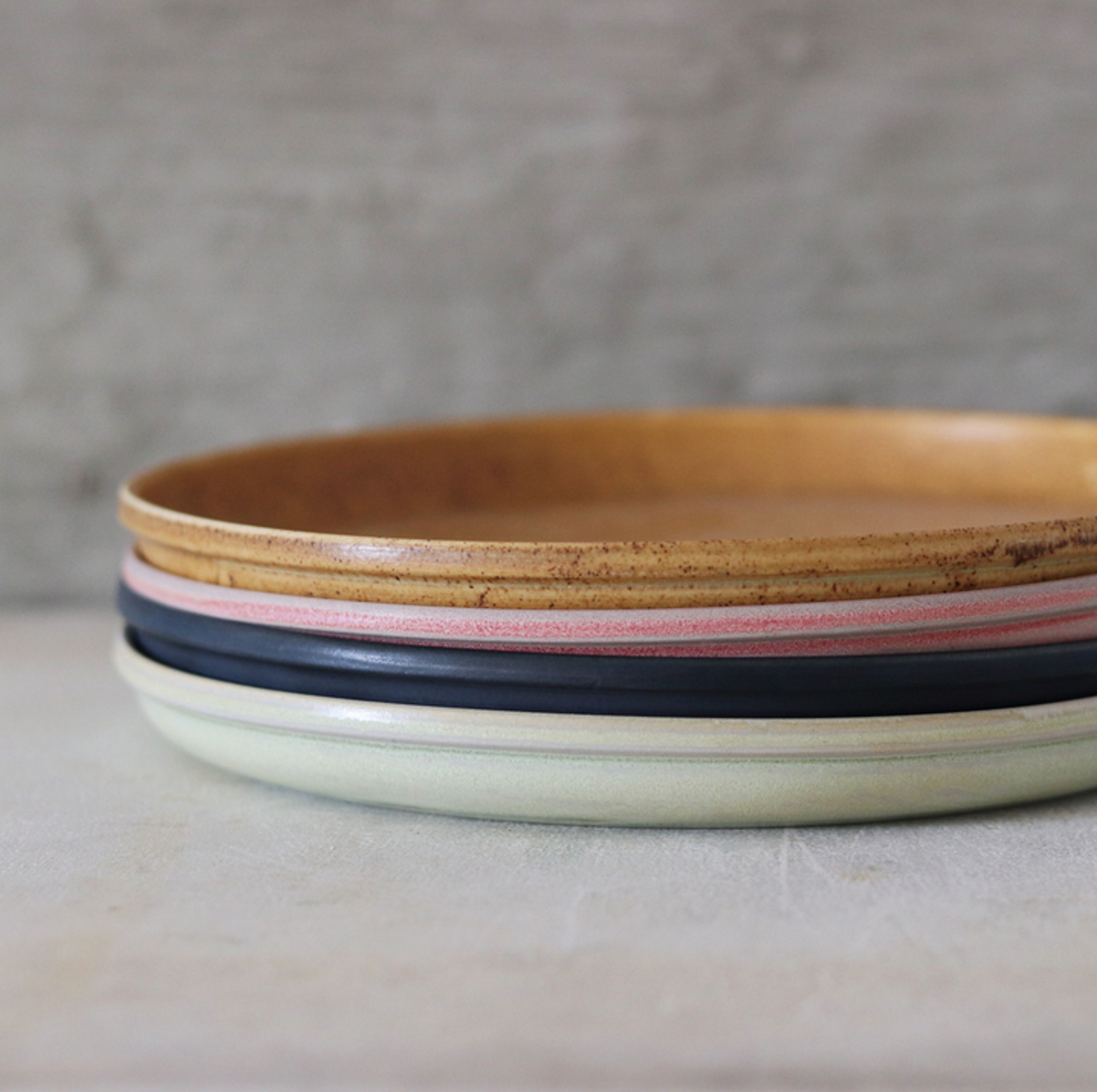 Julie Damhus - Plate - TOTO Plate - Brown