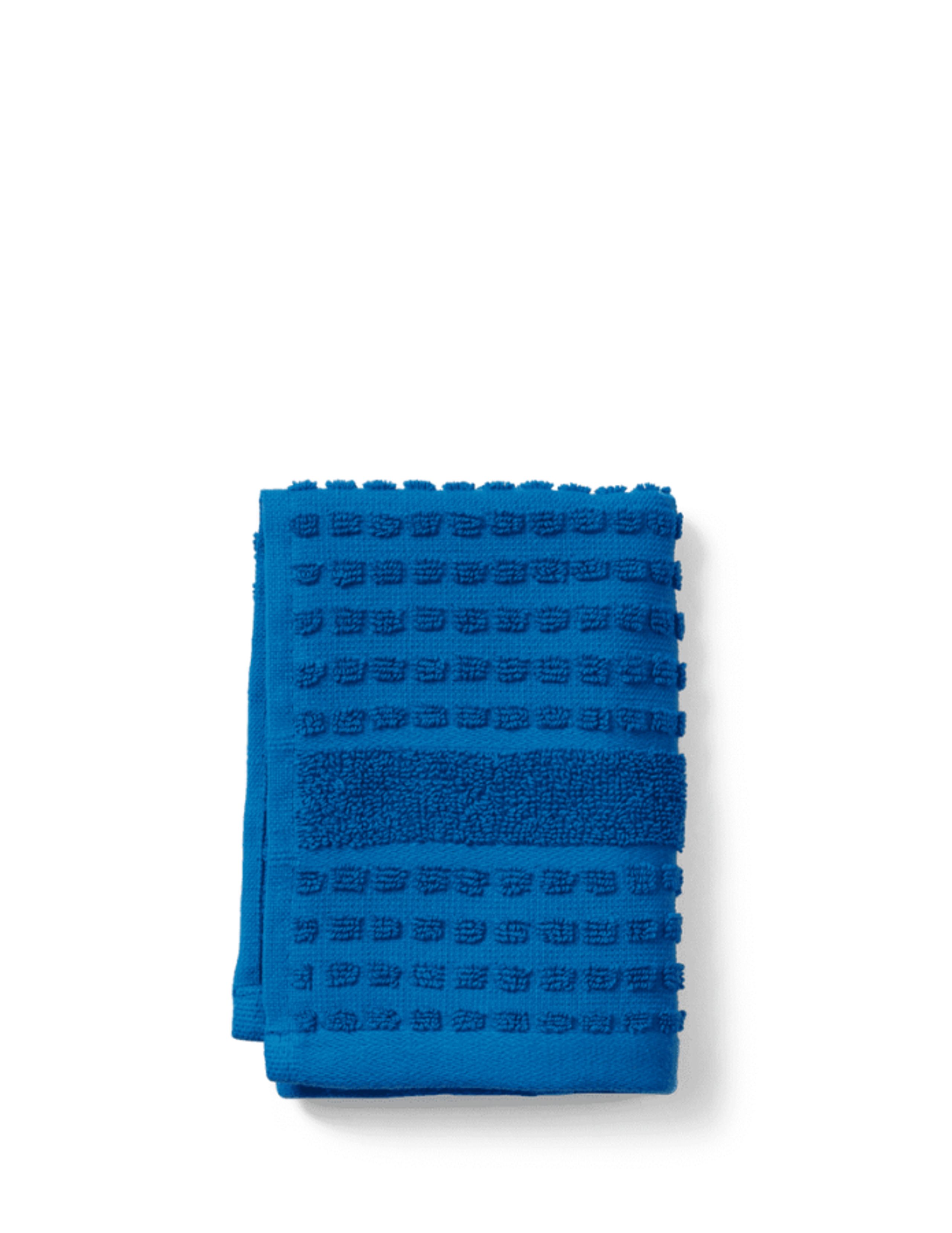 JUNA - Ręcznik - Check Face Cloth - Blue