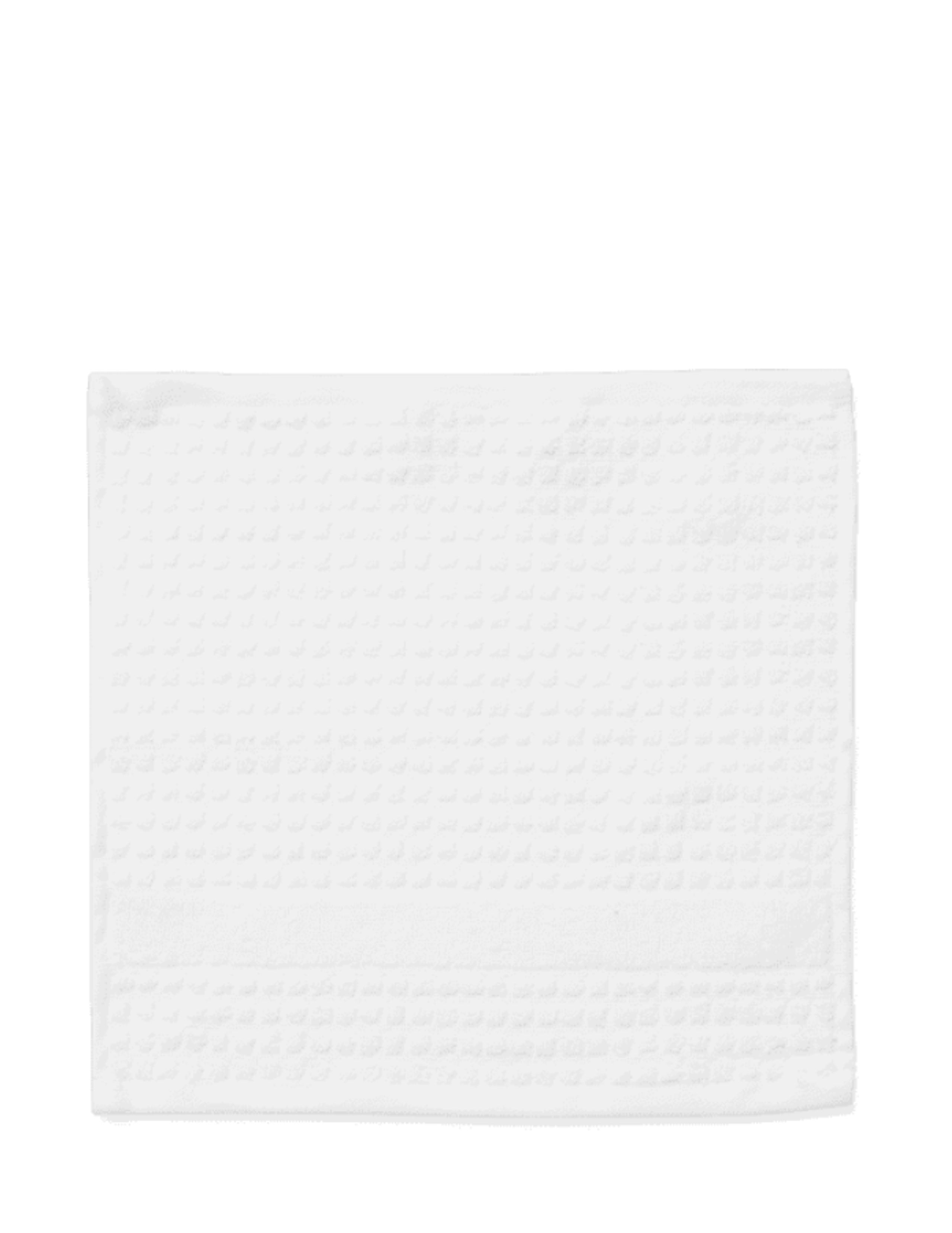 JUNA - Towel - Check Face Cloth - White