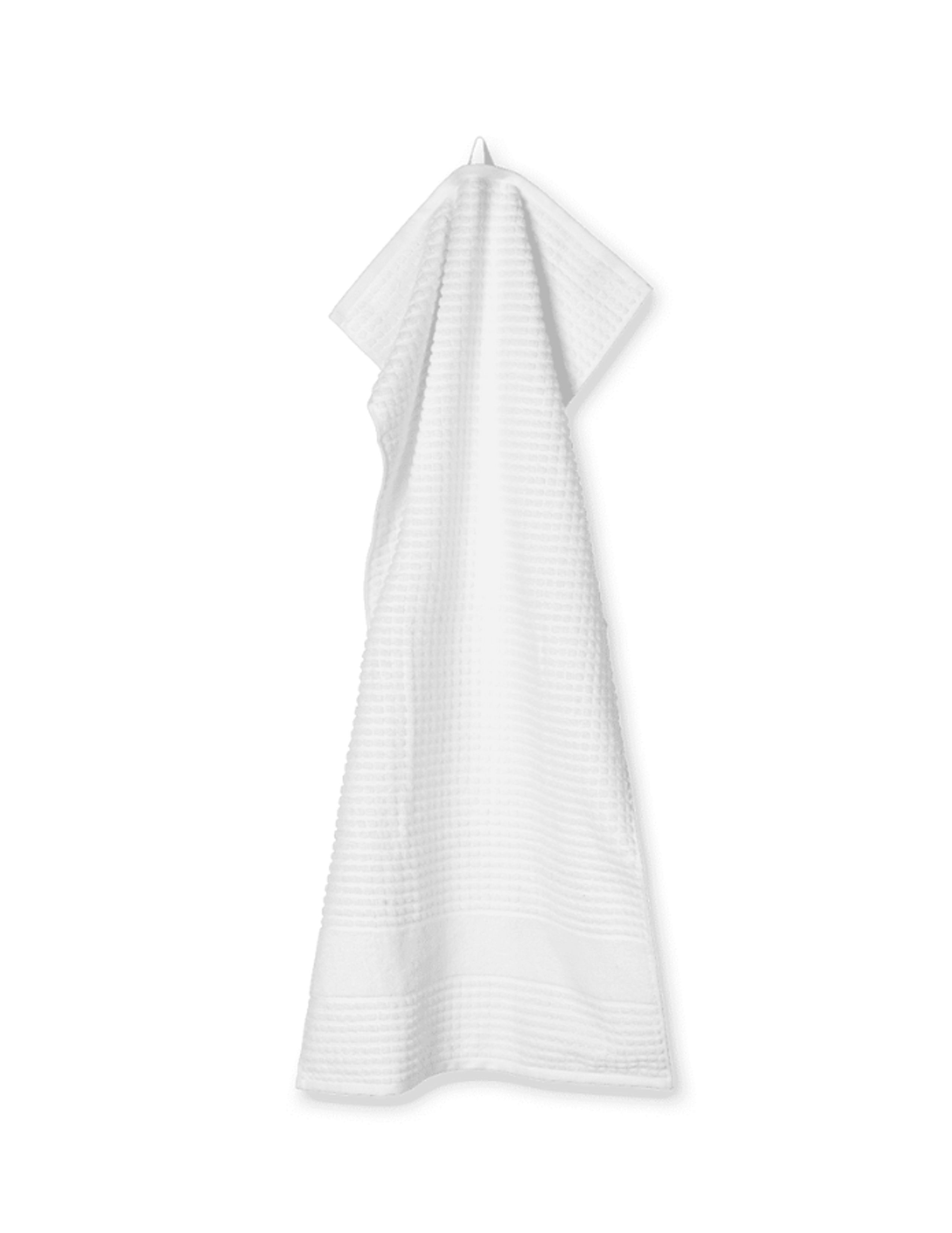 JUNA - Ręcznik - Check Towel - White - Small