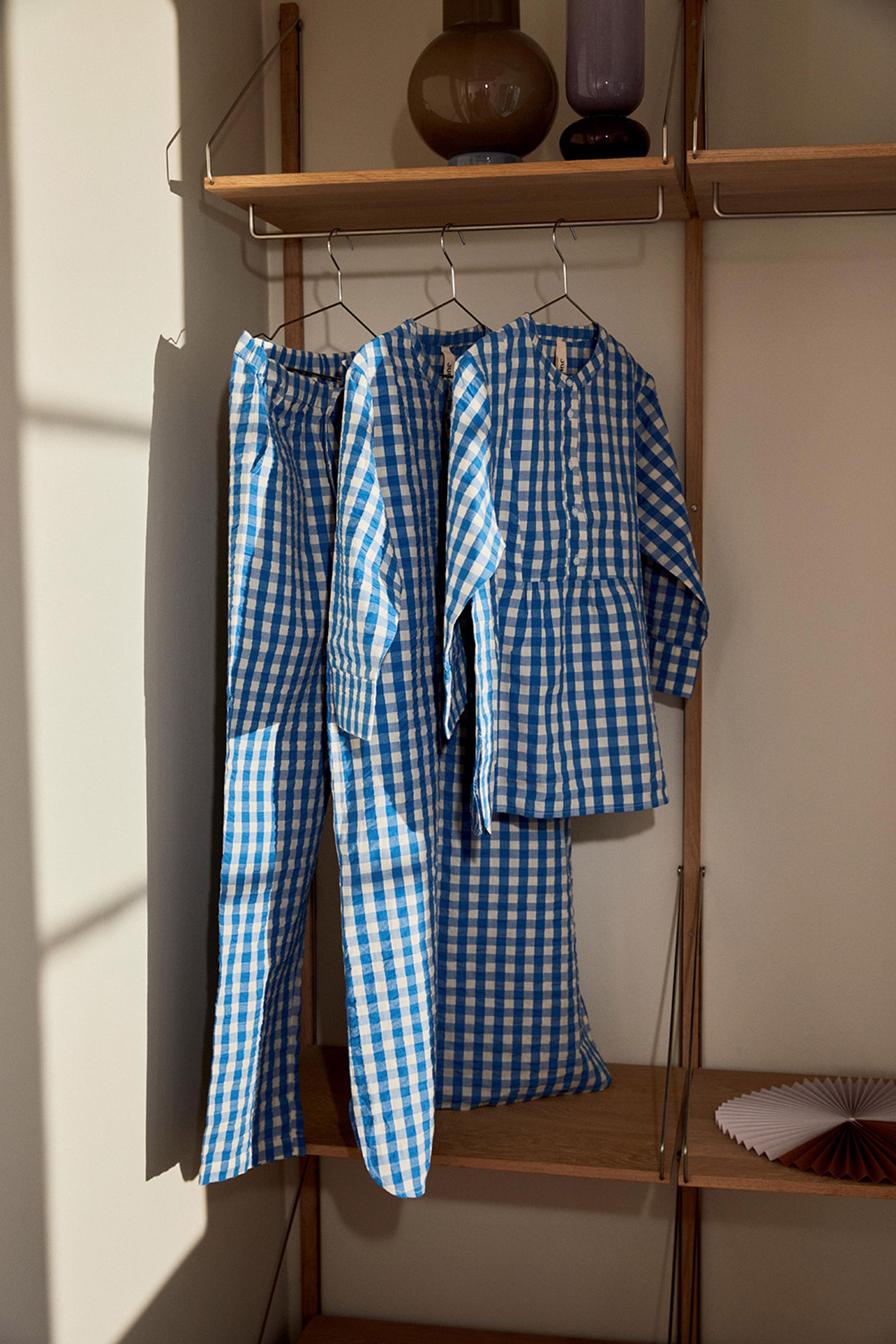 JUNA - Vestir - Bæk&Bølge Sonja Dress - Blue/Birch