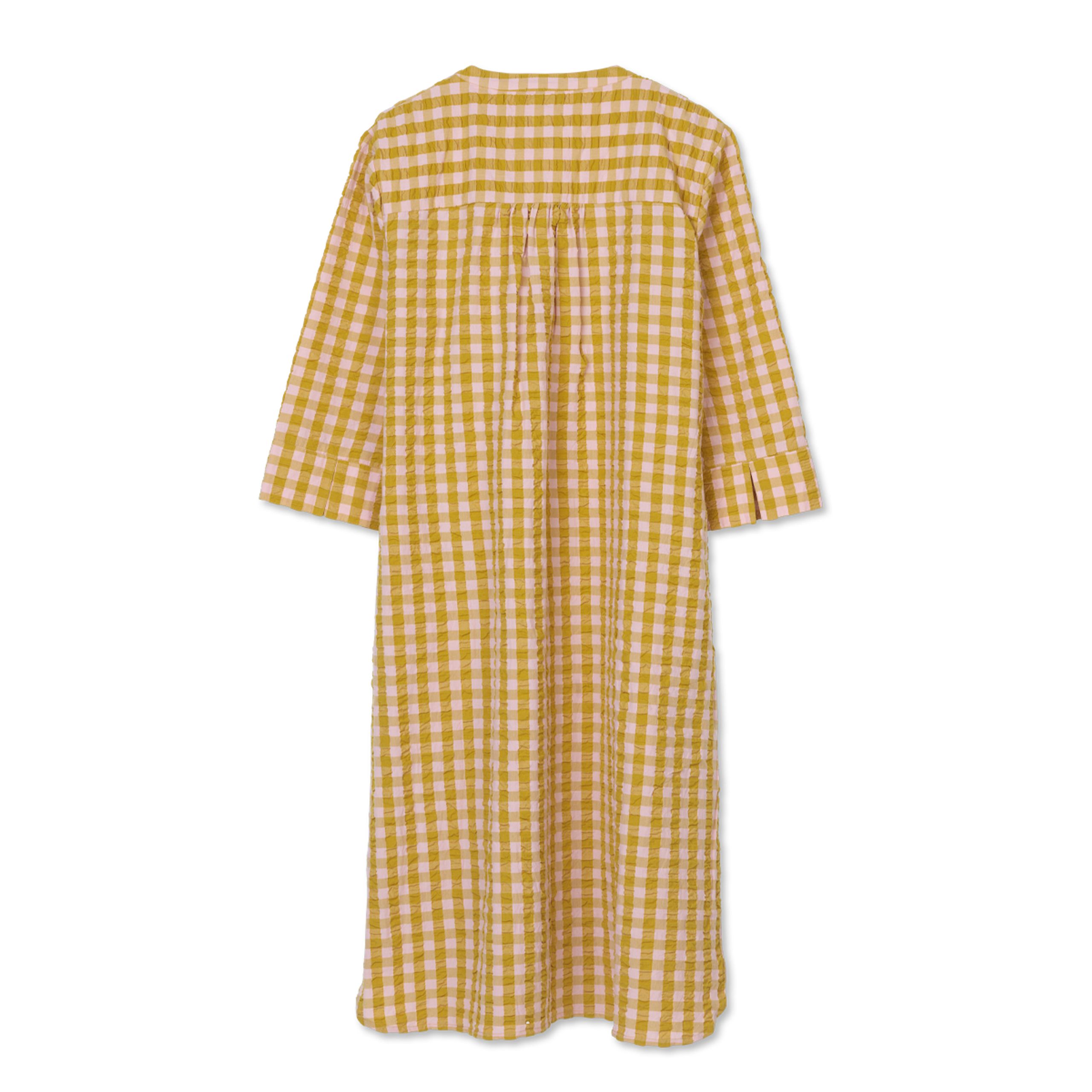 JUNA - Dress - Bæk&Bølge Sonja Dress - Pink/Ocher