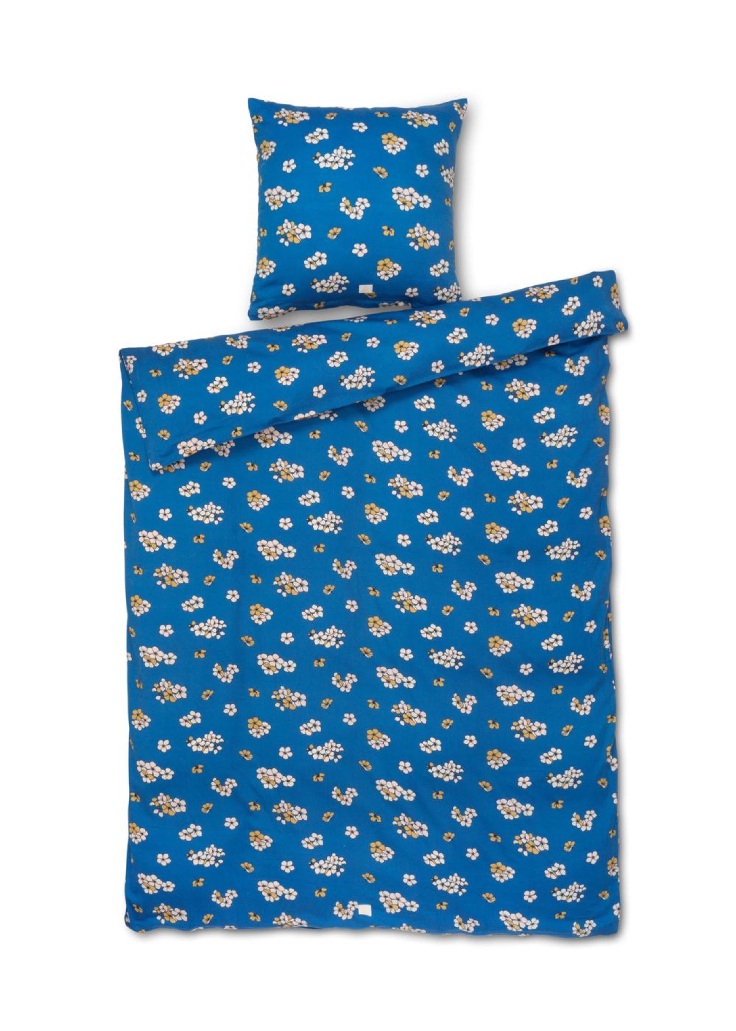 JUNA - Conjunto de cama - Grand Pleasantly Bed Linen - 140x200, Blå