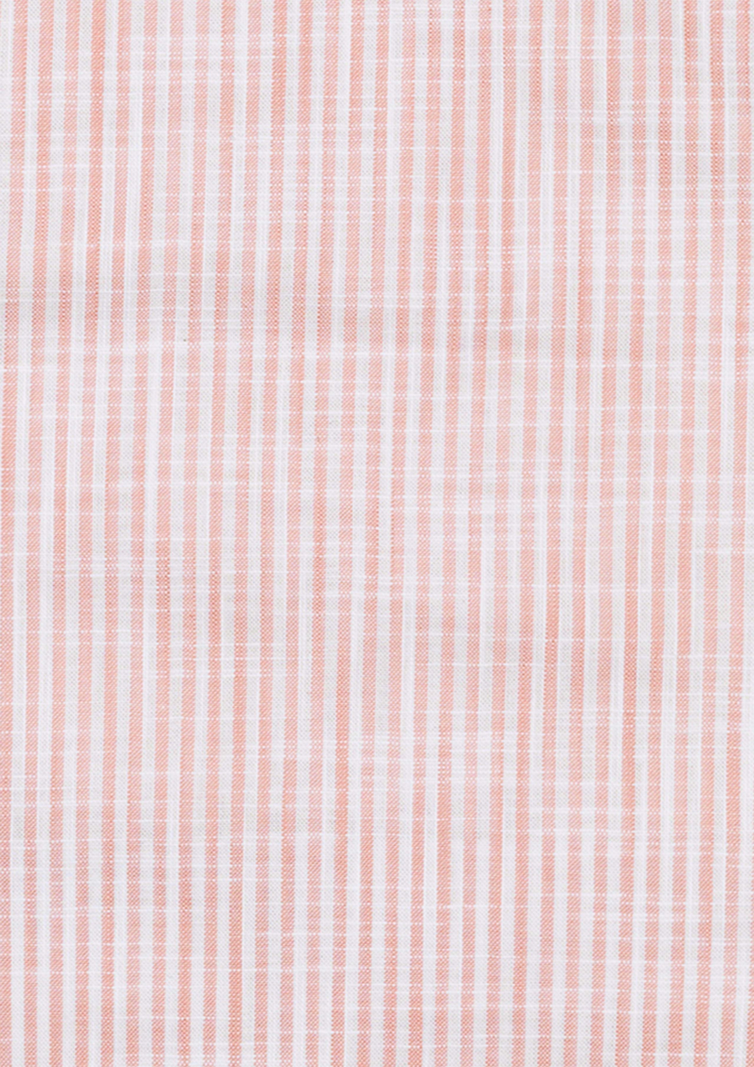 JUNA - Bed Sheet - Monochrome Lines - Pink/white