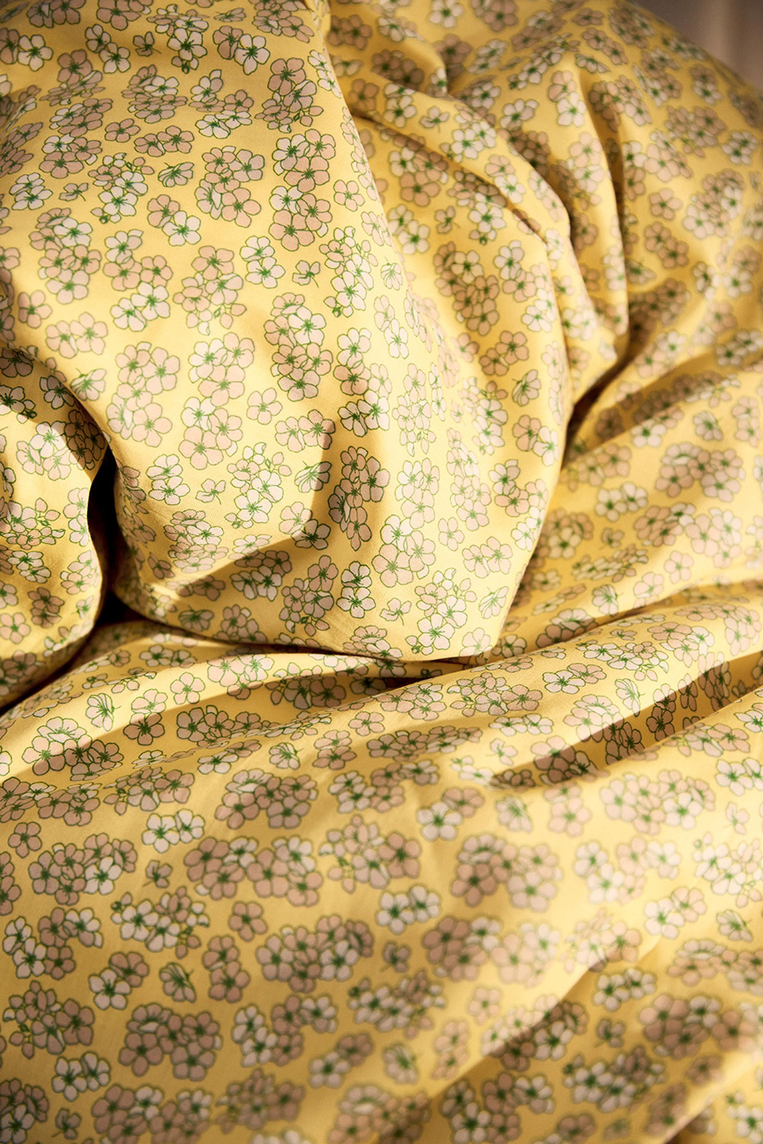 JUNA - Sengesæt - Pleasantly Sengesæt - Gul