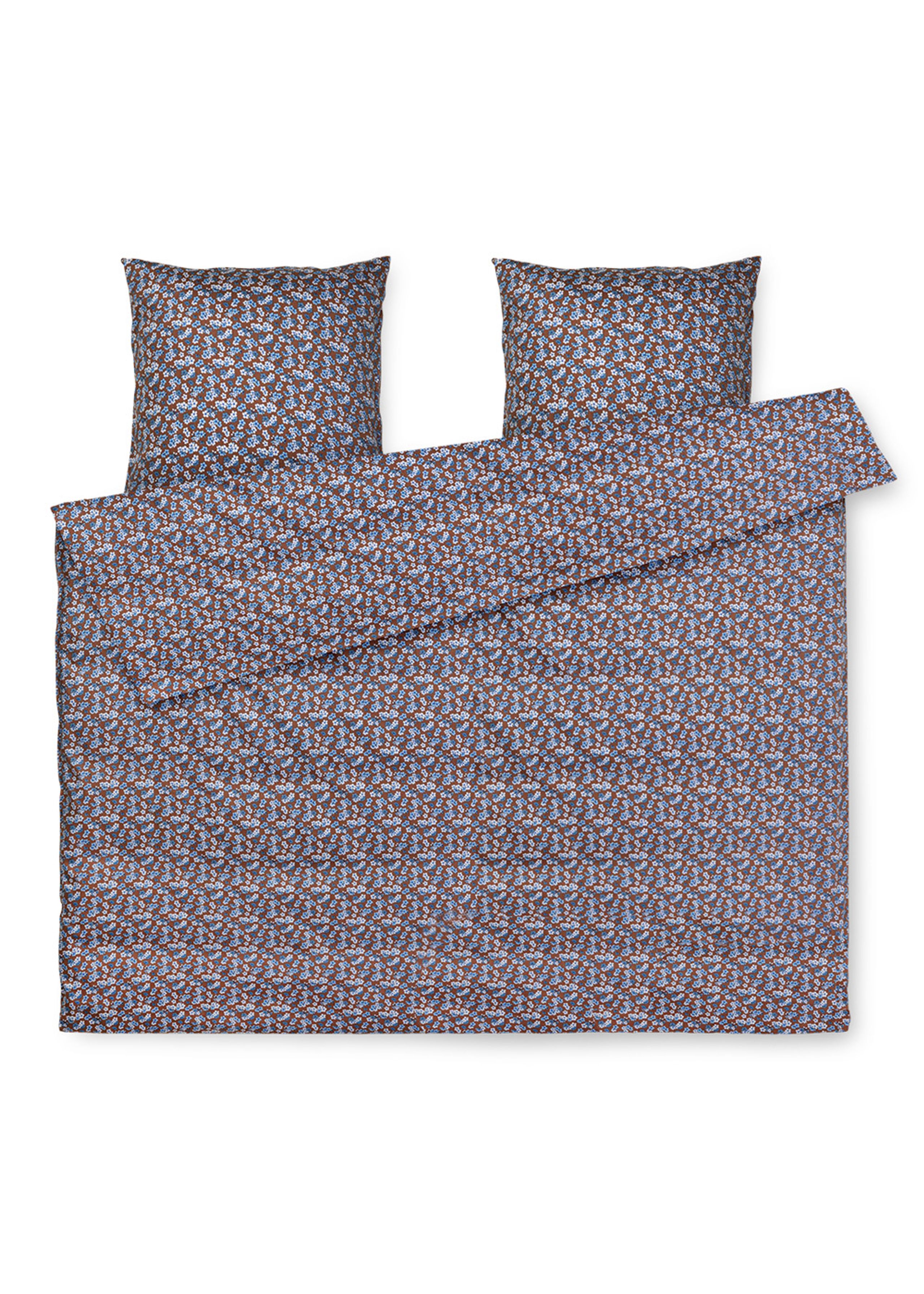 JUNA - Sengesæt - Pleasantly Sengesæt - Støvet Rød