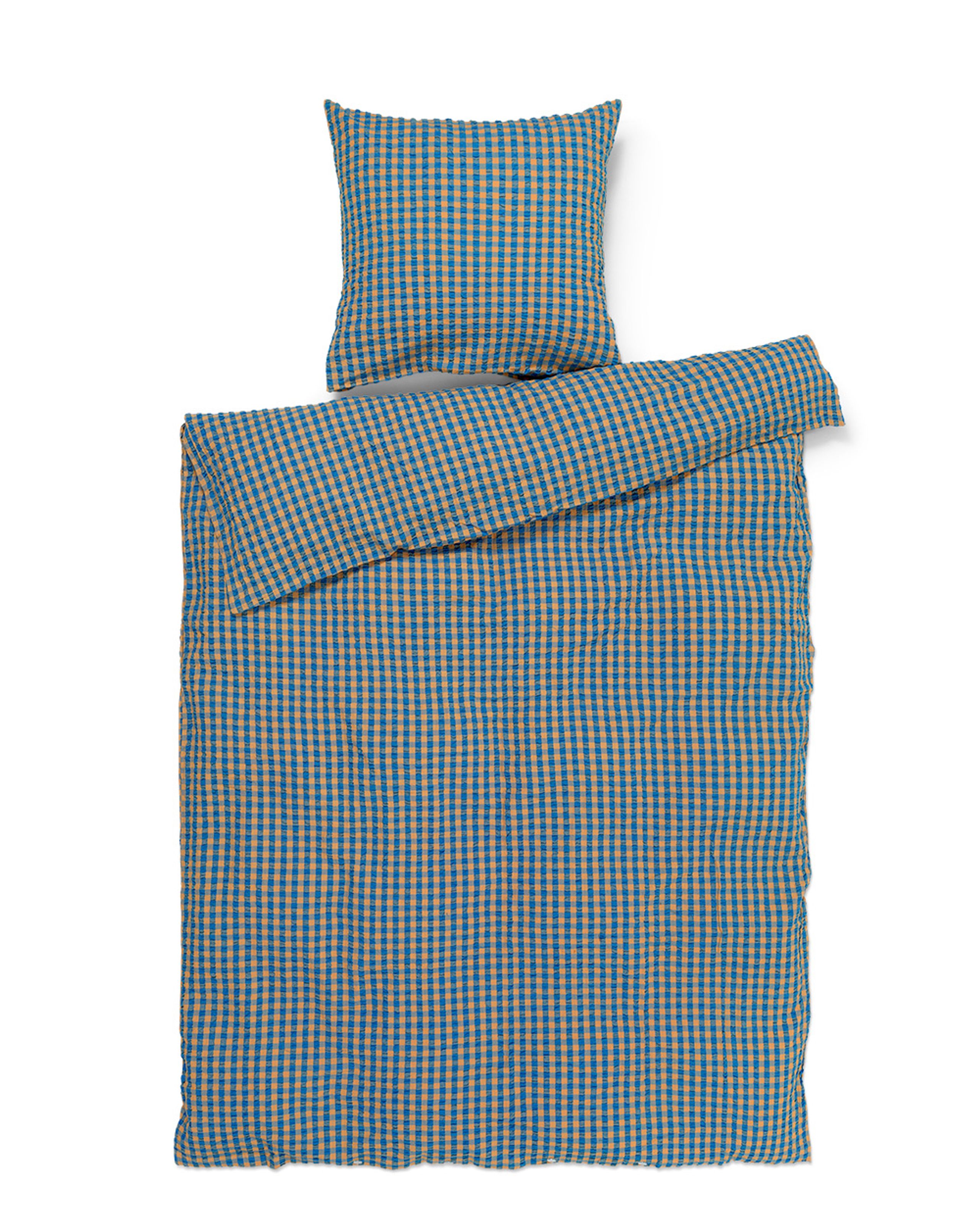 JUNA - Balsam po opalaniu - Bæk&Bølge Linens - Blue/Ochre - Single